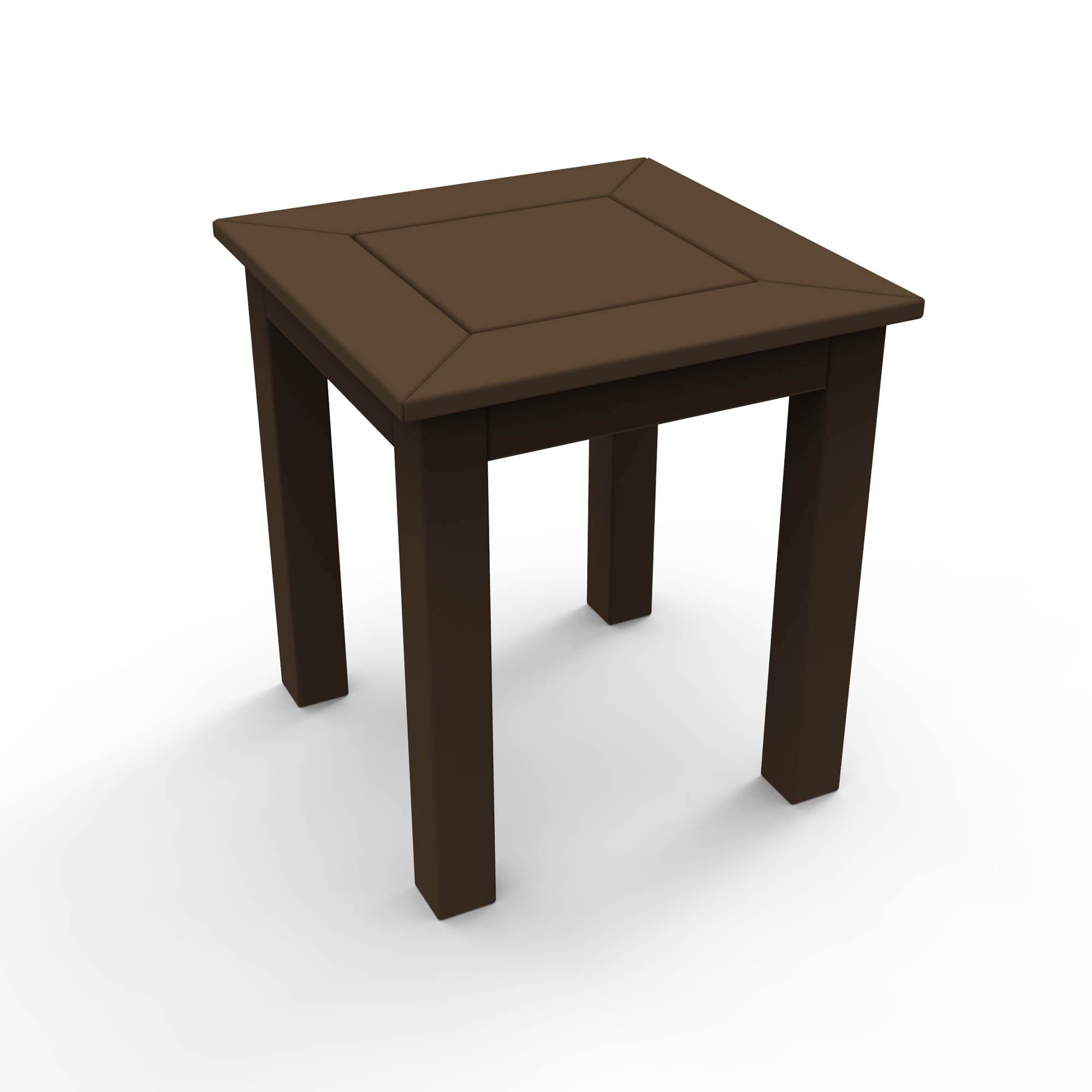Seaside Casual DEX 16.5 inch Square Side Table