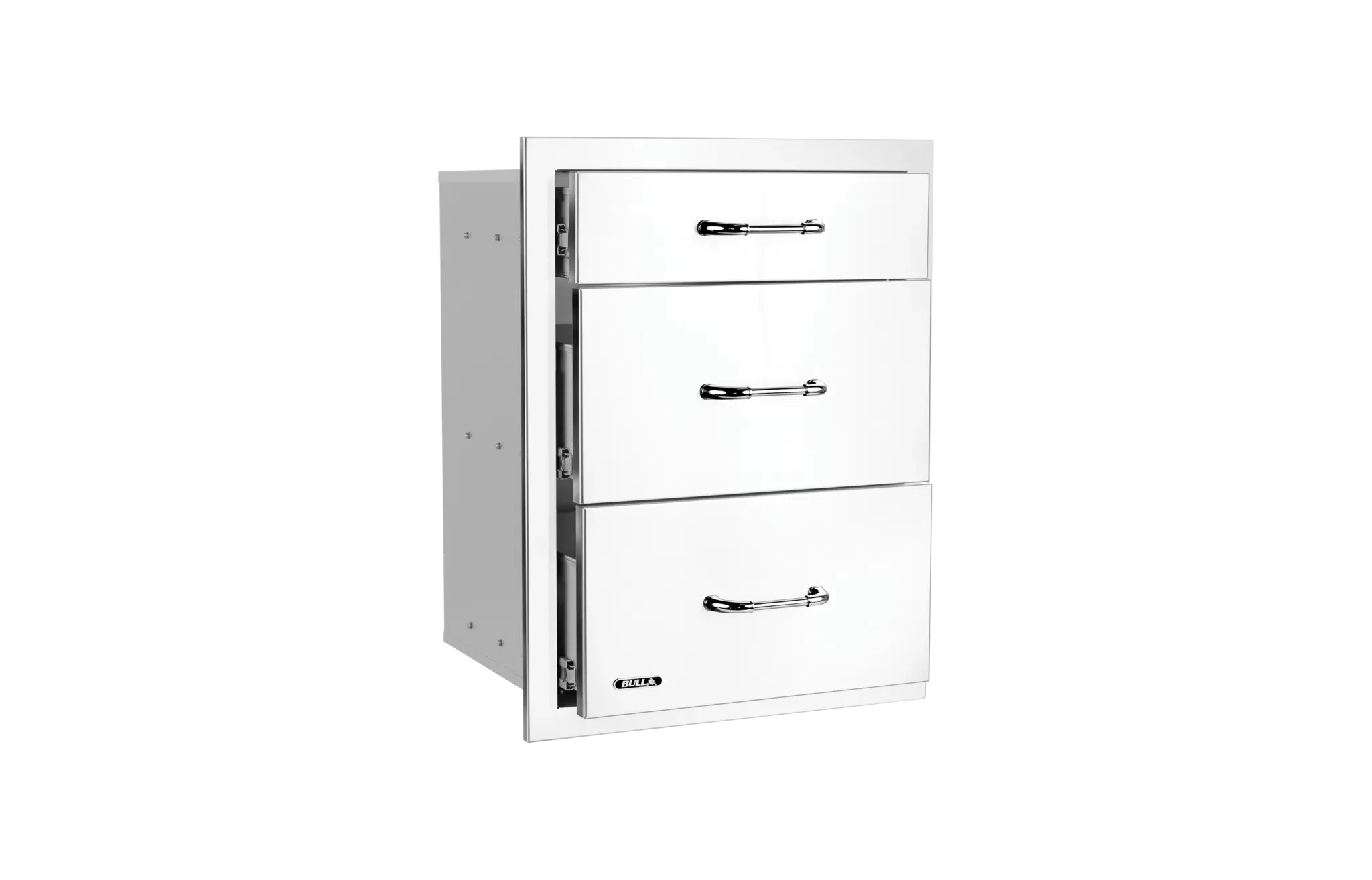 Triple Access Drawer with Reveal