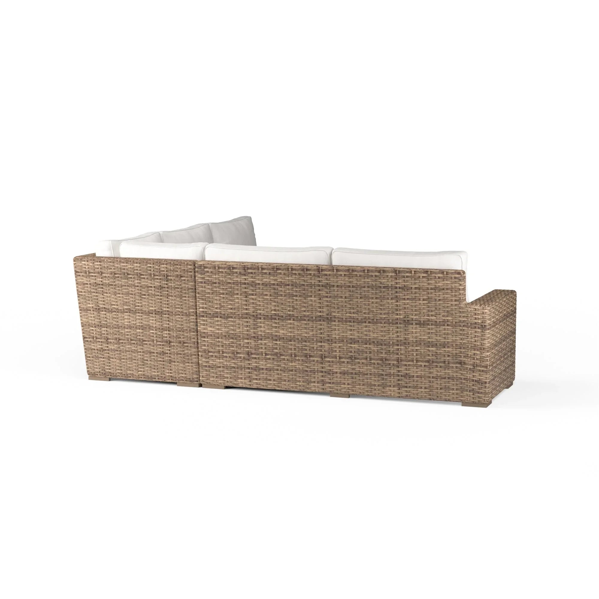 Havana 4-Seat Wicker Sectional Set