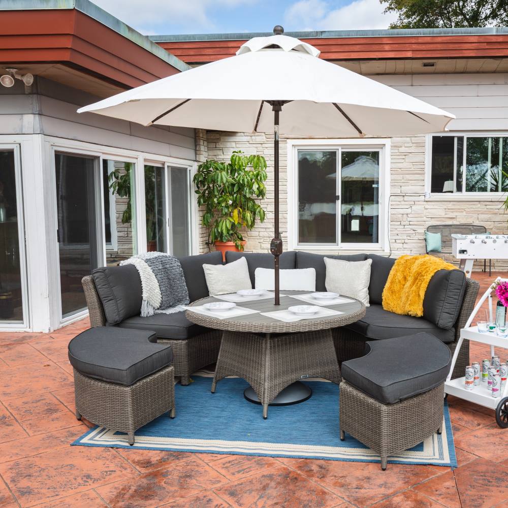 Palma 6-Seat Curved Sectional Set 193347-2100K1 by Kettler