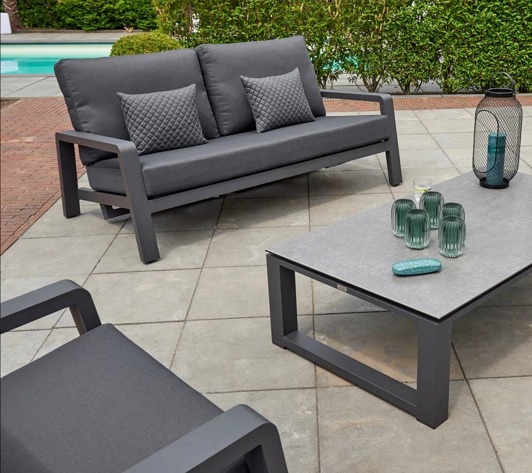 Kettler Boston Select 4-Seat Reclining Loveseat Lounge Set