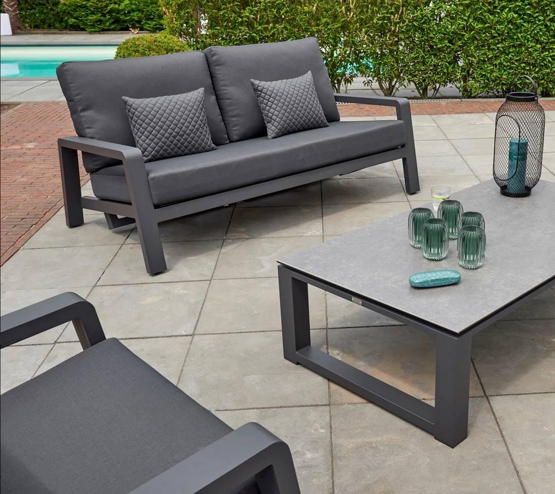 Kettler Boston Select 4-Seat Reclining Loveseat Lounge Set