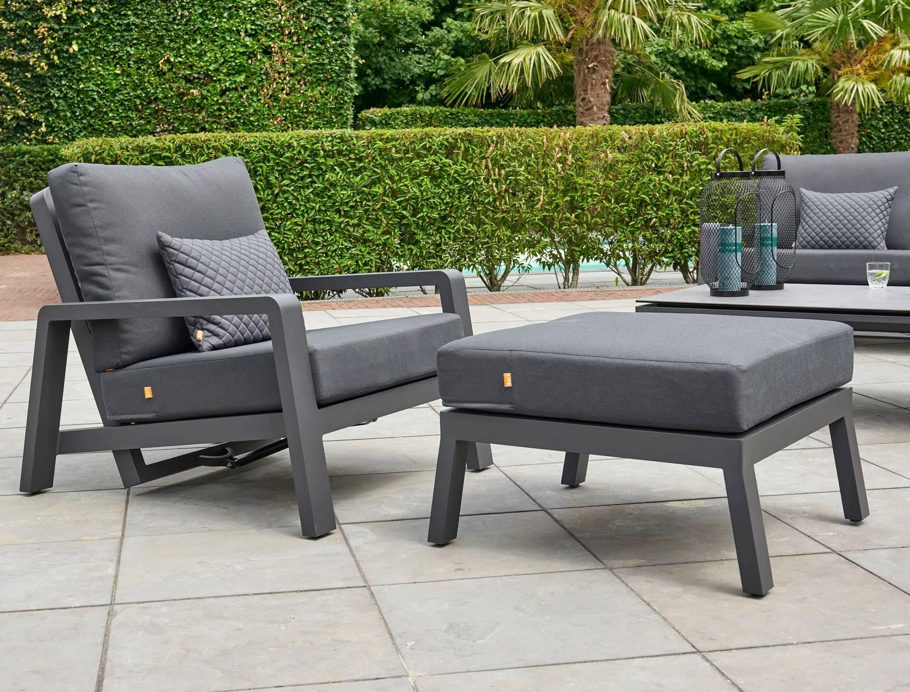 Kettler Boston Select 4-Seat Reclining Loveseat Lounge Set