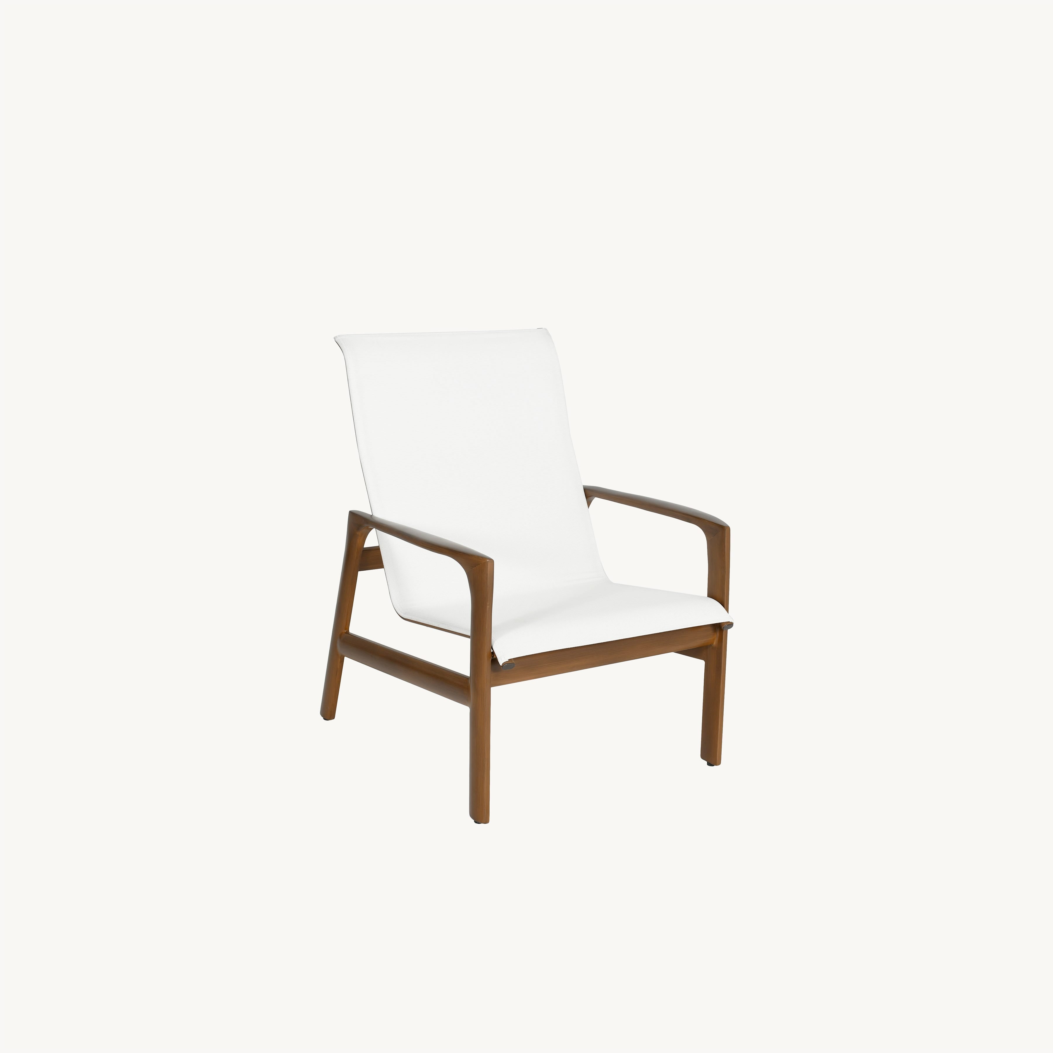 Berkeley Padded Sling Lounge Chair 1E90P by Castelle