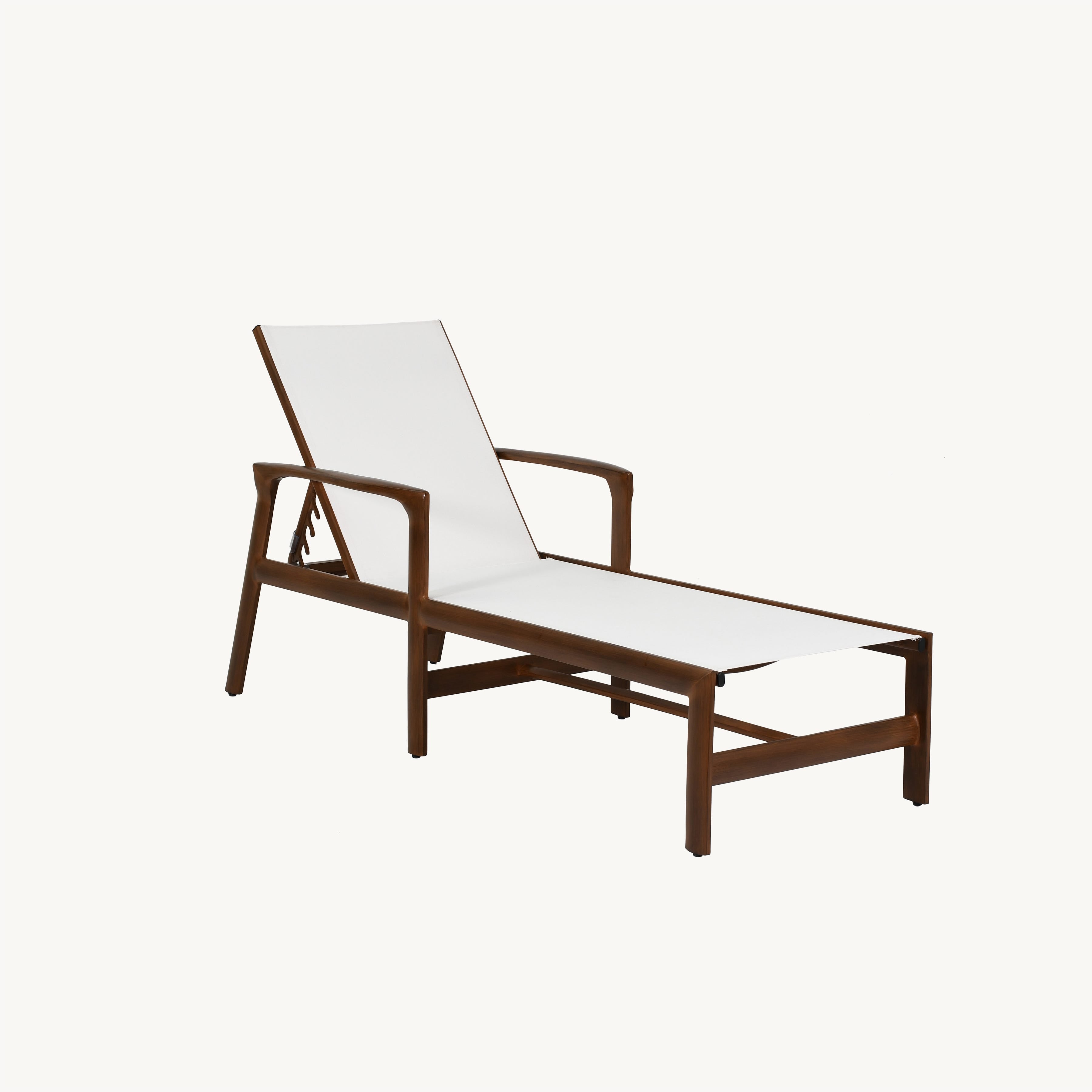 Berkeley Adjustable Padded Sling Chaise Lounge 1E92P by Castelle