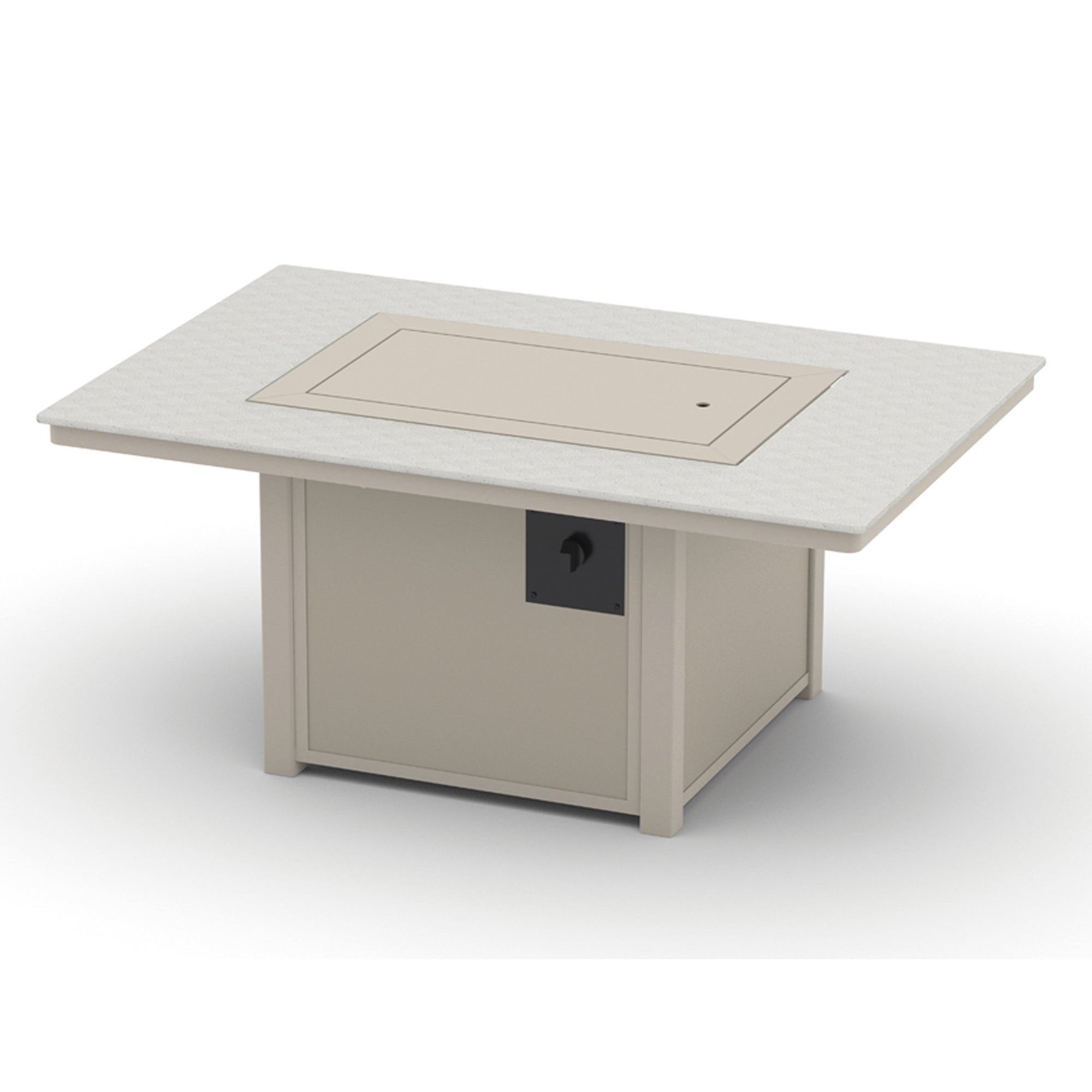 Telescope Casual 36x54 Rectangular Origins Top Fire Table