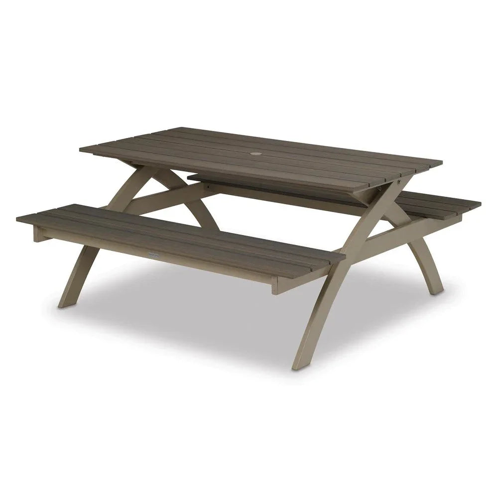 Telescope Casual Plymouth Bay MGP Aluminum Picnic Table