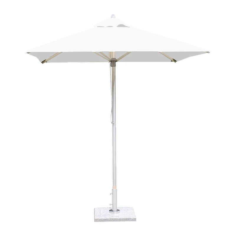 Santa Ana 6.5' Square Aluminum Market Umbrella