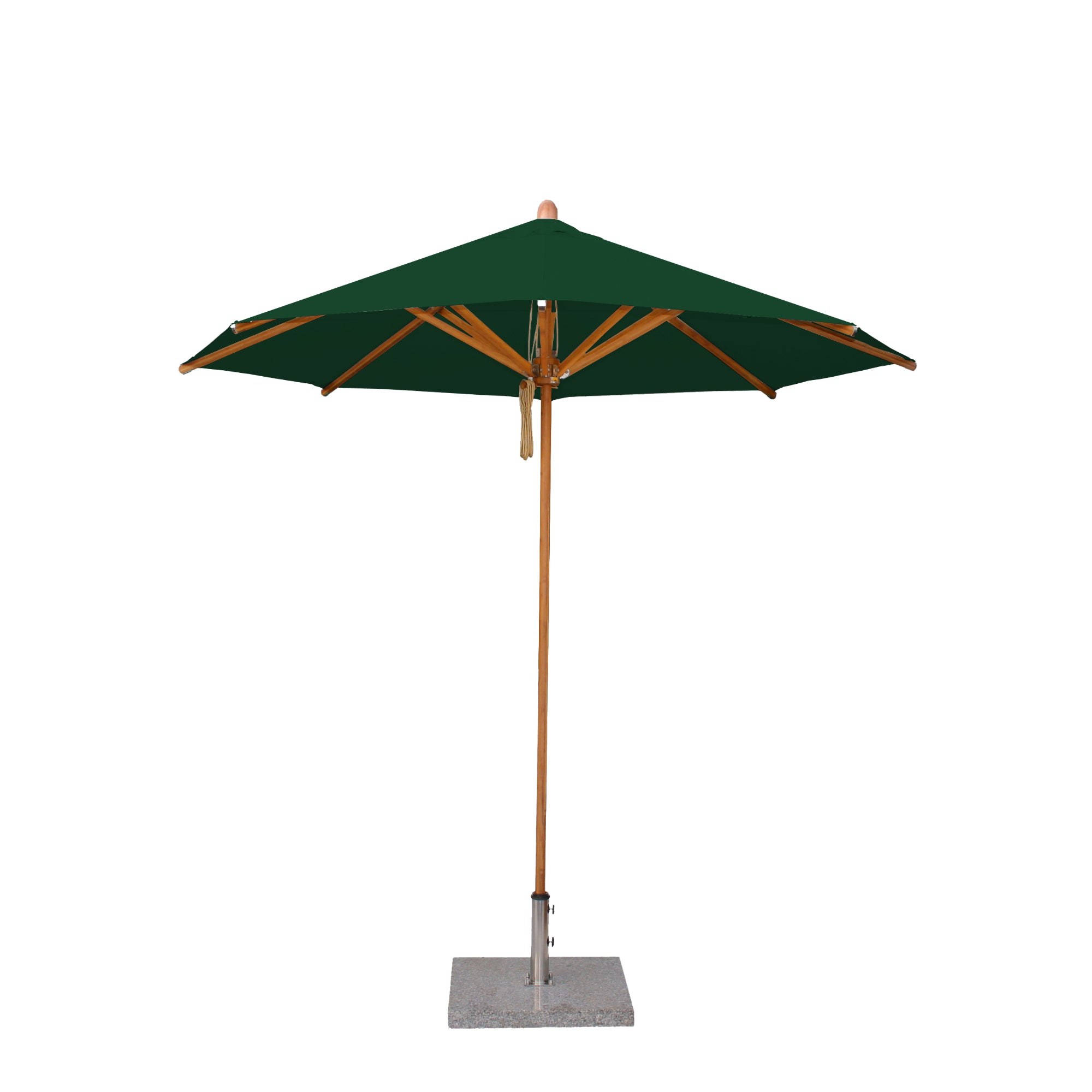 Levante 8.5' Round Bamboo Market Umbrella