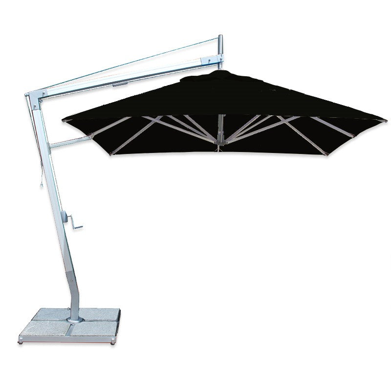 Santa Ana 6.5' Square Aluminum Cantilever Umbrella