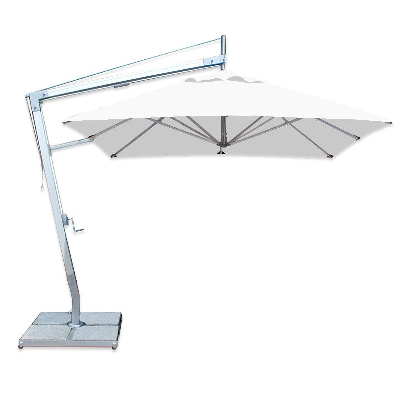Santa Ana 6.5' Square Aluminum Cantilever Umbrella