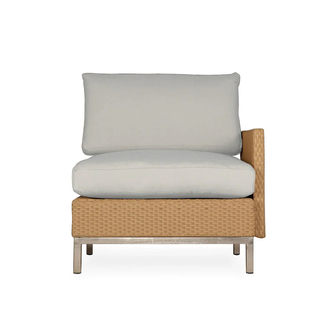 Lloyd Flanders Elements Cushioned Left Arm Lounge Chair Section