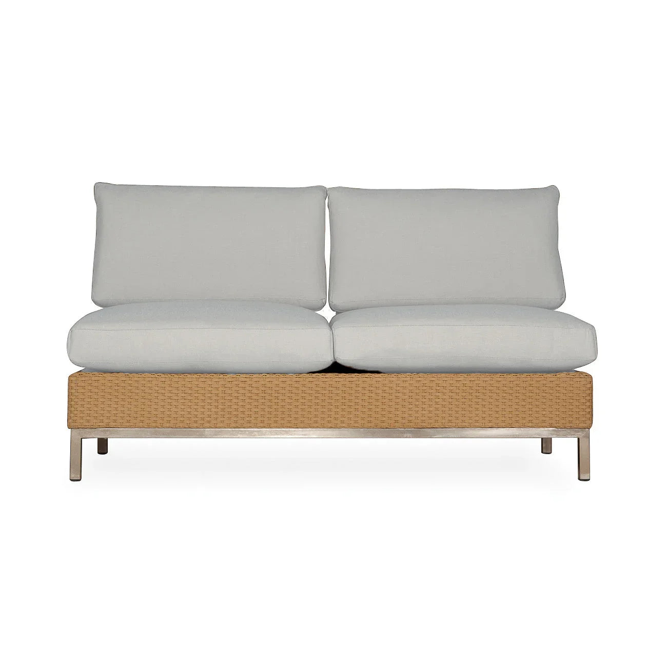 Lloyd Flanders Elements Cushioned Armless Loveseat Section