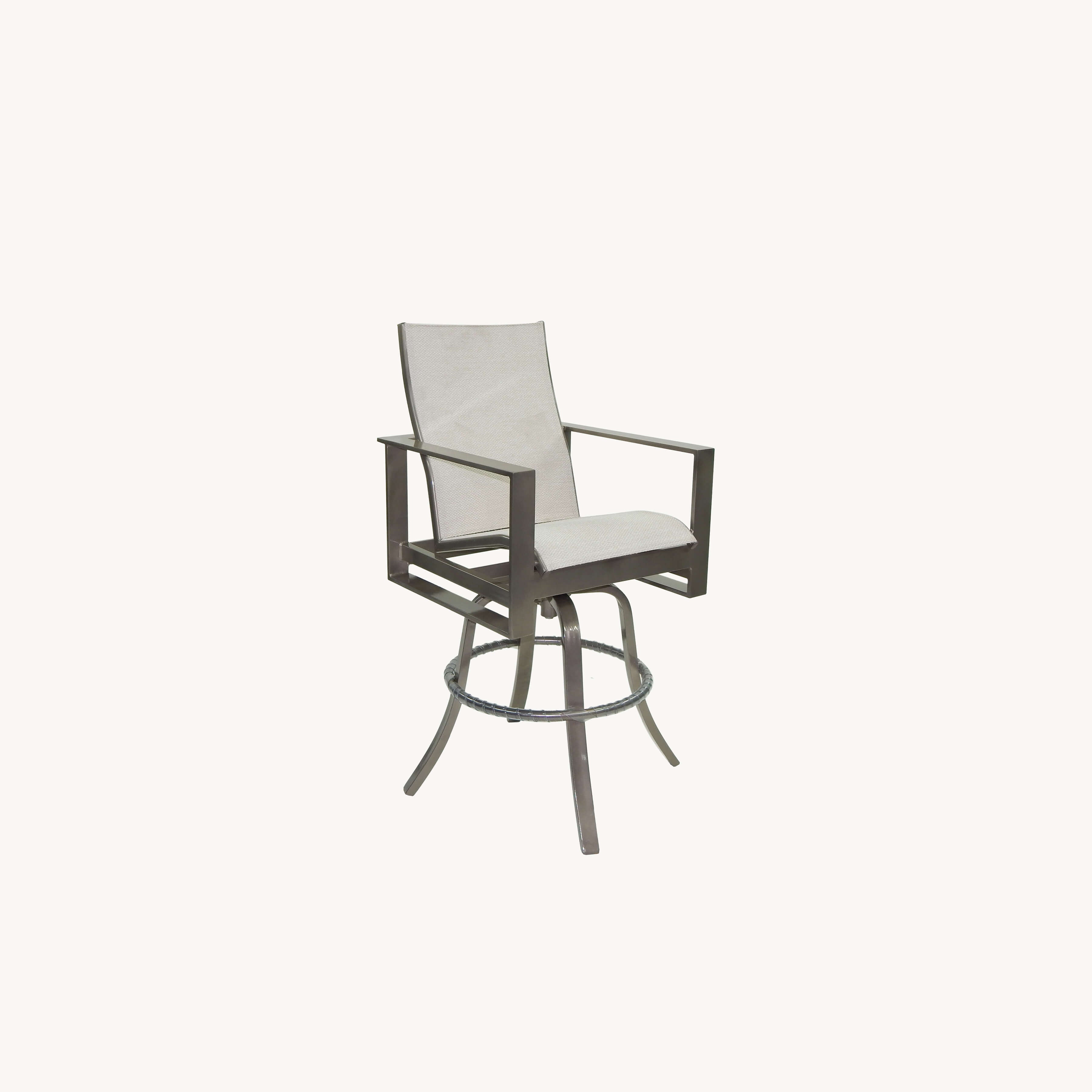 Park Place Padded Sling High Back Swivel Bar Arm Chair 2279P by Castelle