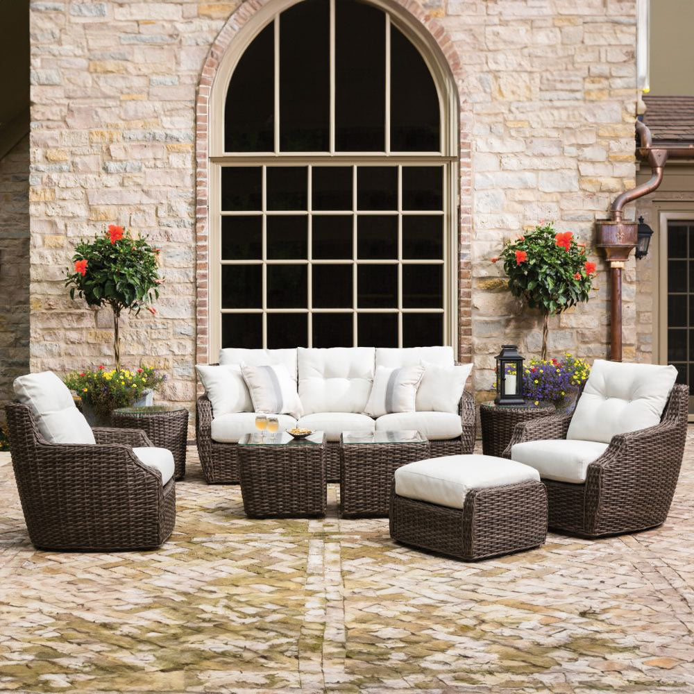 Lloyd Flanders Largo Cushioned Sofa