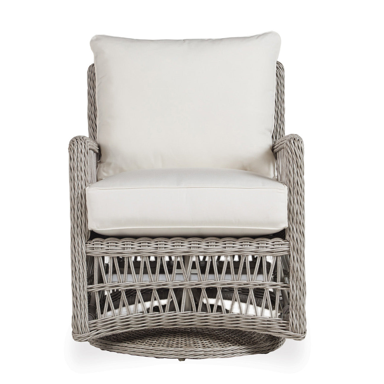 Lloyd Flanders Mackinac Cushioned Swivel Glider Lounge Chair