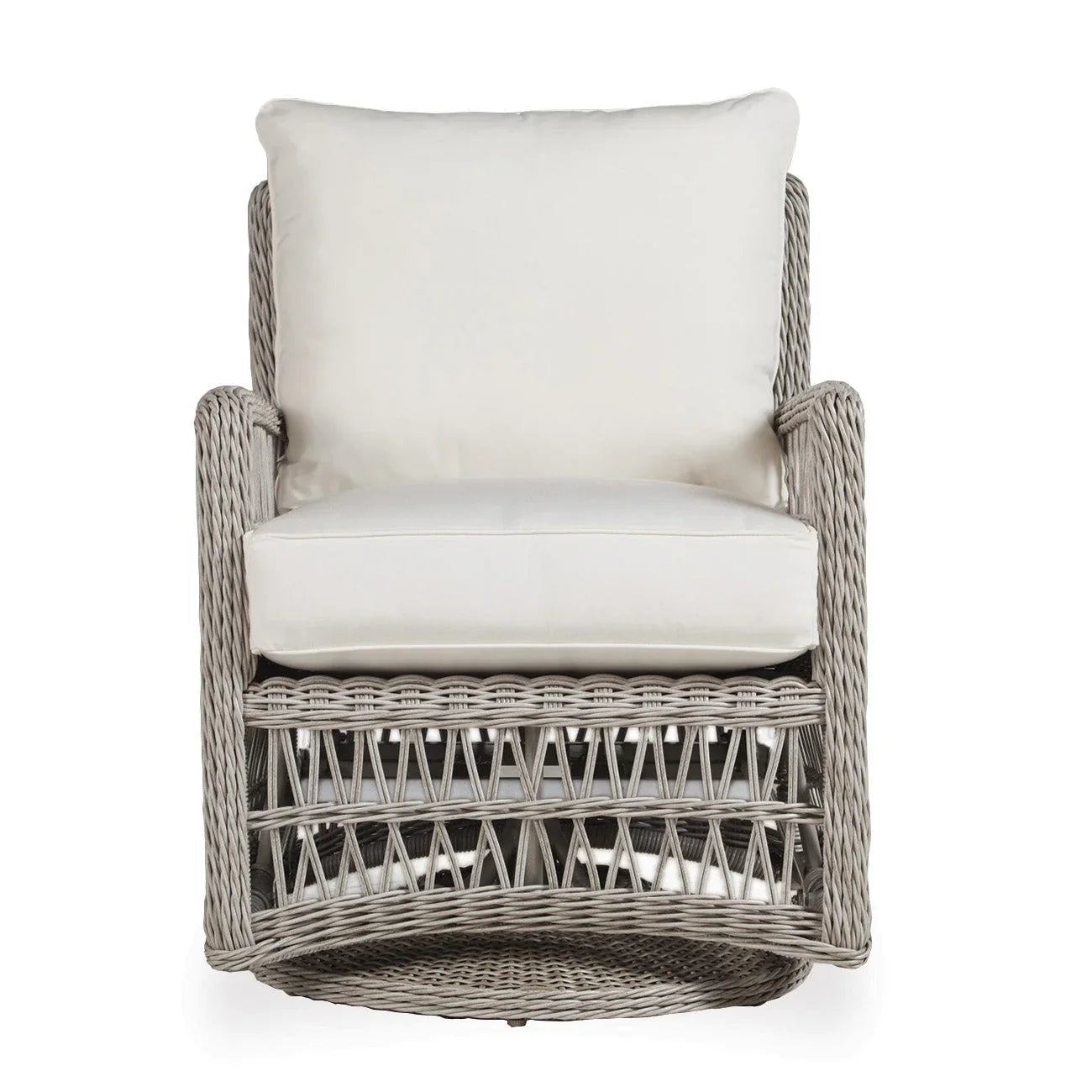 Lloyd Flanders Mackinac Cushioned Swivel Glider Lounge Chair
