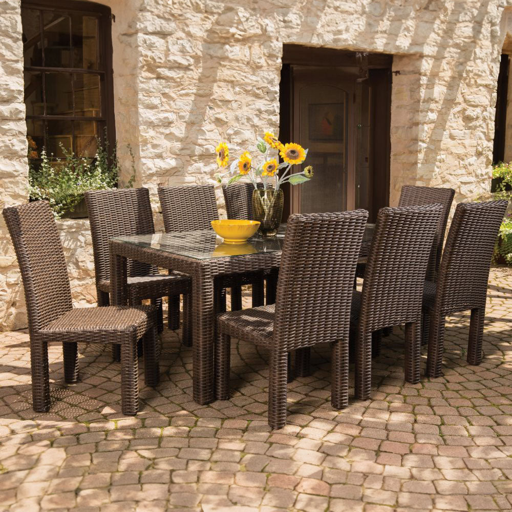 Lloyd Flanders Mesa Rectangular Dining Table
