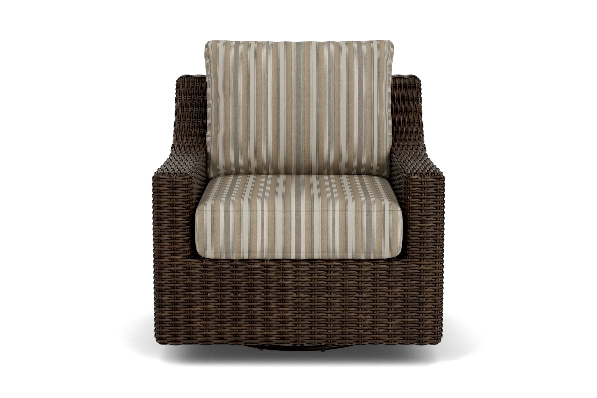Lloyd Flanders Mesa Cushioned Swivel Glider Lounge Chair