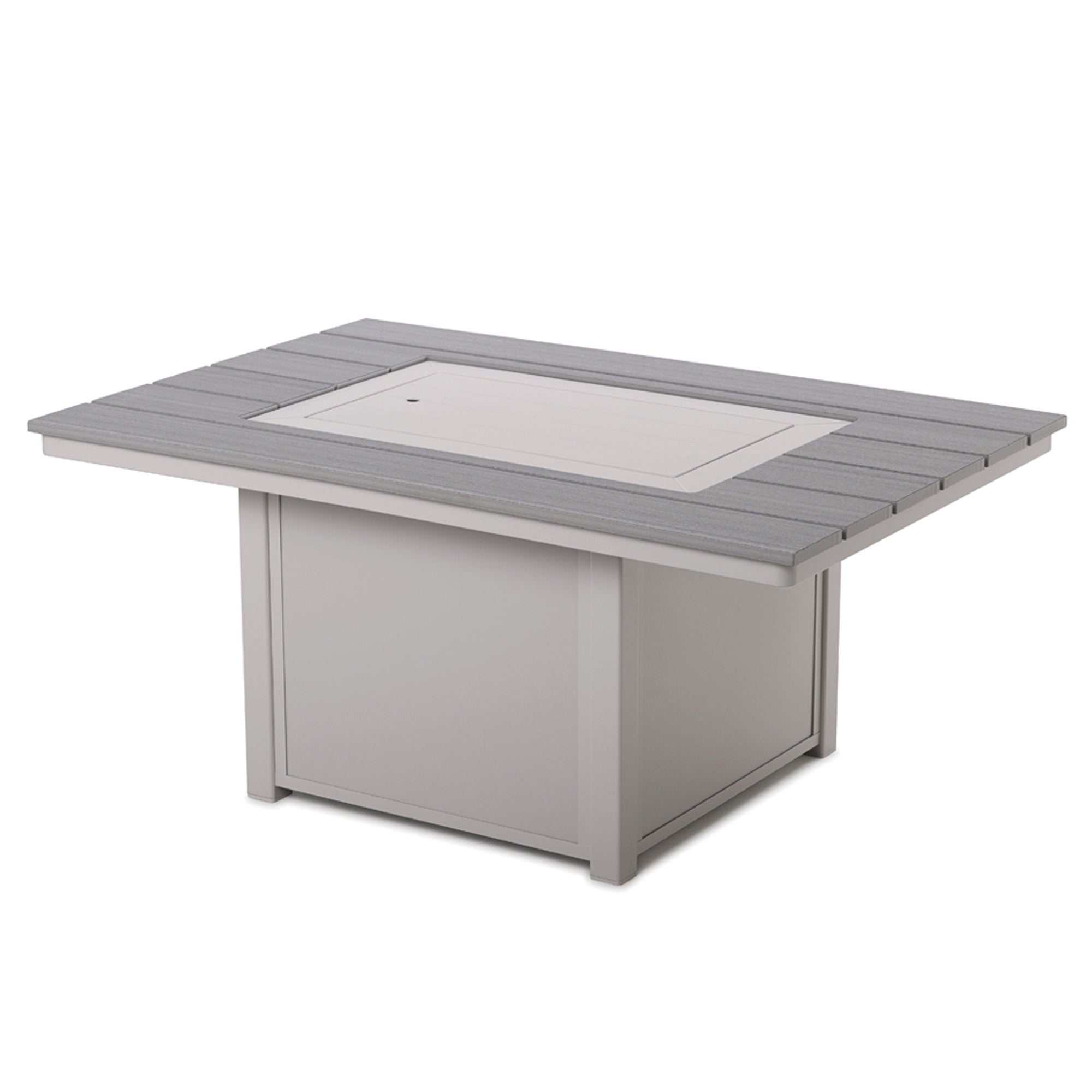 Telescope Casual 36" x 54" Rectangular Rustic Top Fire Table