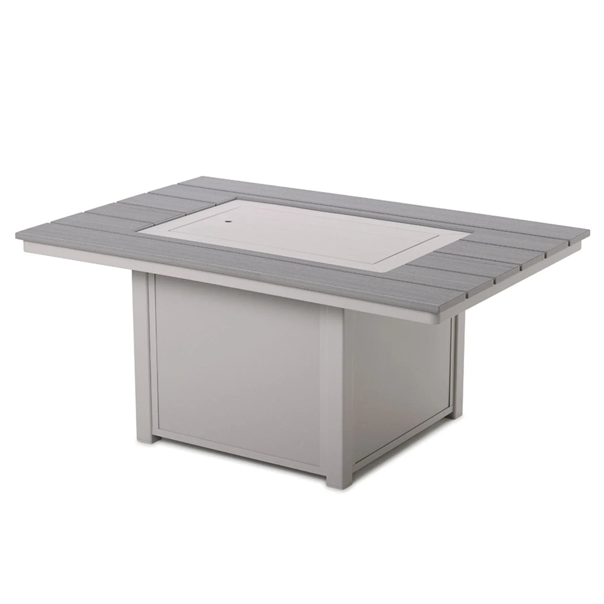 Telescope Casual 36" x 54" Rectangular Rustic Top Fire Table