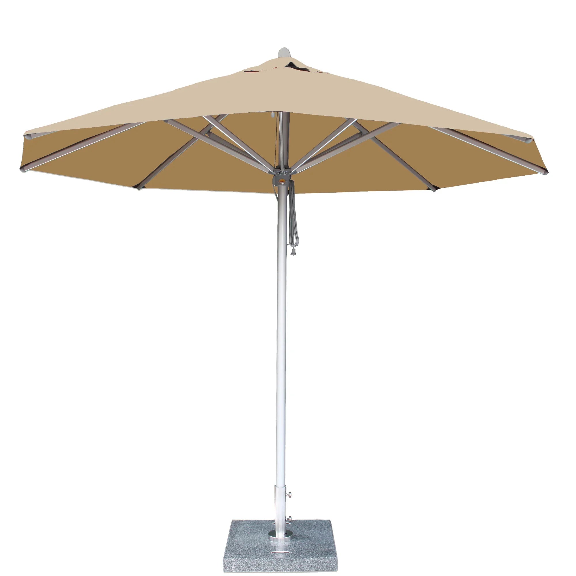 Hurricane 10' Round Aluminum Market Umbrella