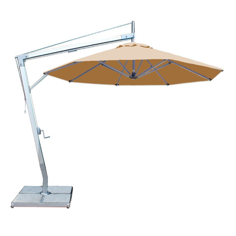 Santa Ana 10' Round Aluminum Cantilever Umbrella