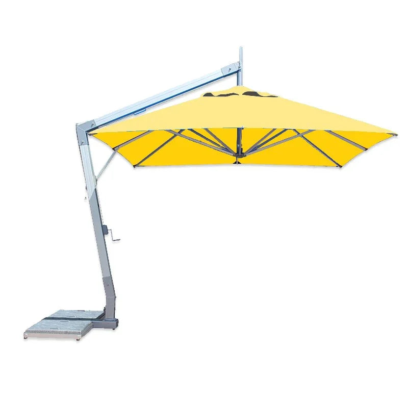 Hurricane 10' Square Aluminum Cantilever Umbrella