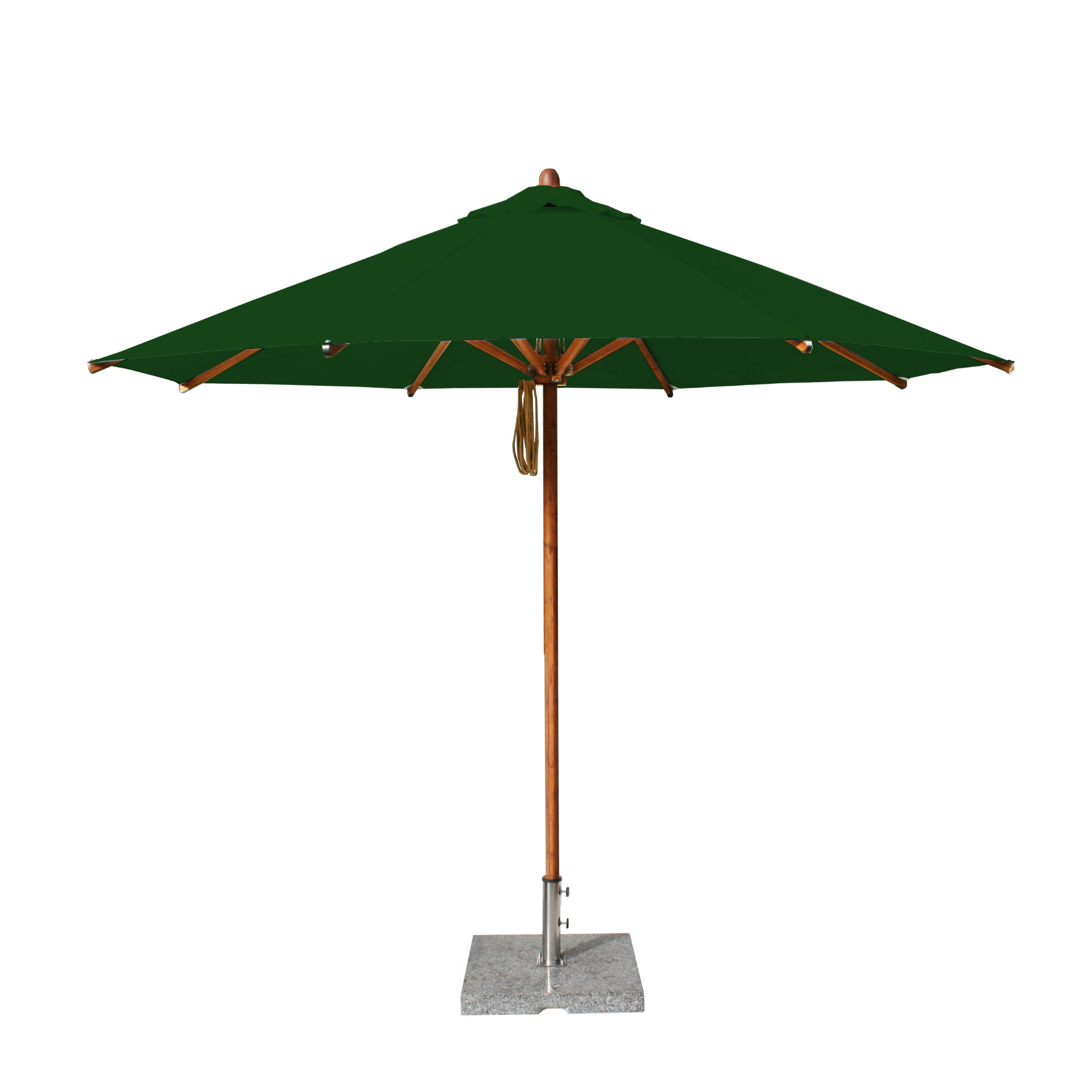 Levante 11.5' Round Bamboo Market Umbrella