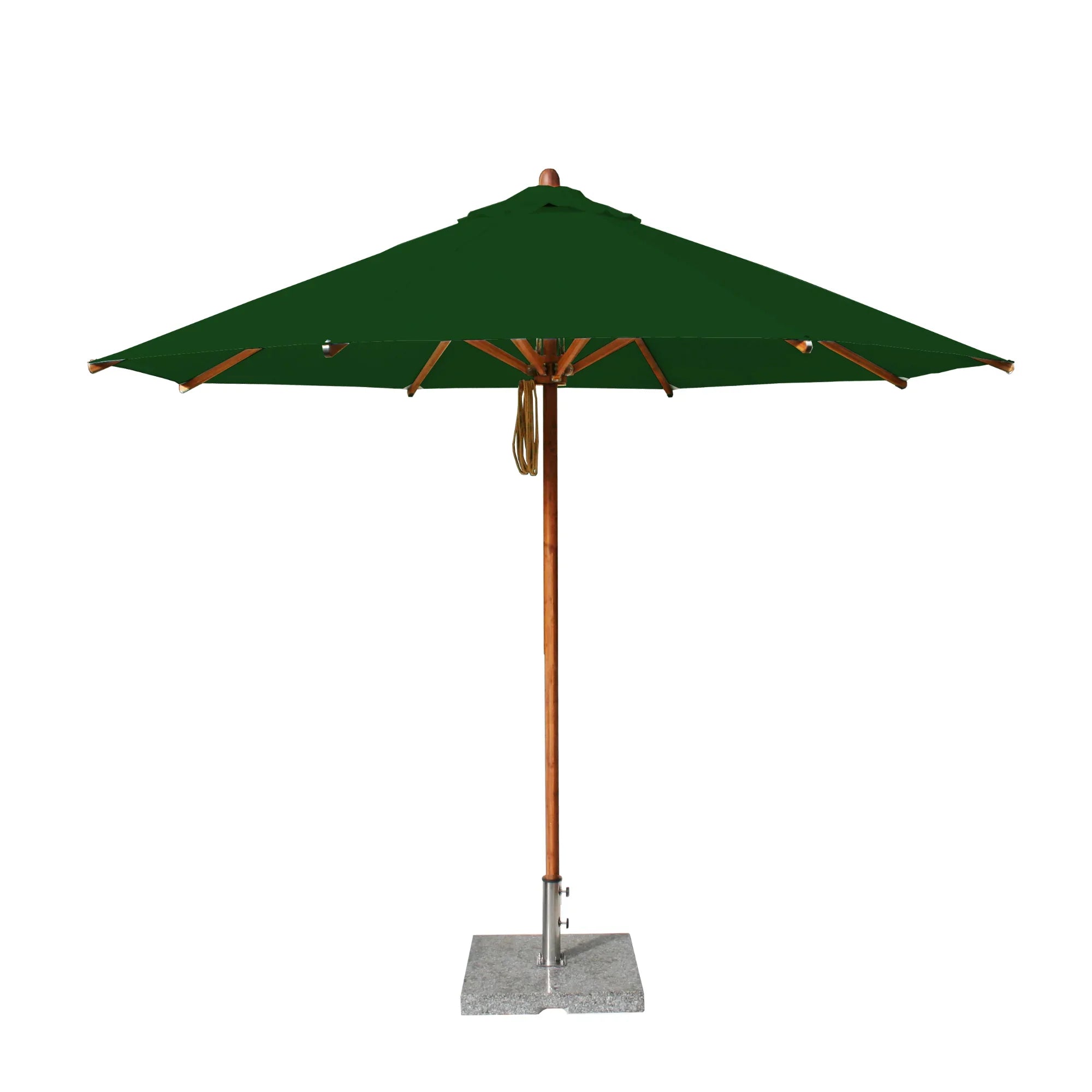 Levante 11.5' Round Bamboo Market Umbrella
