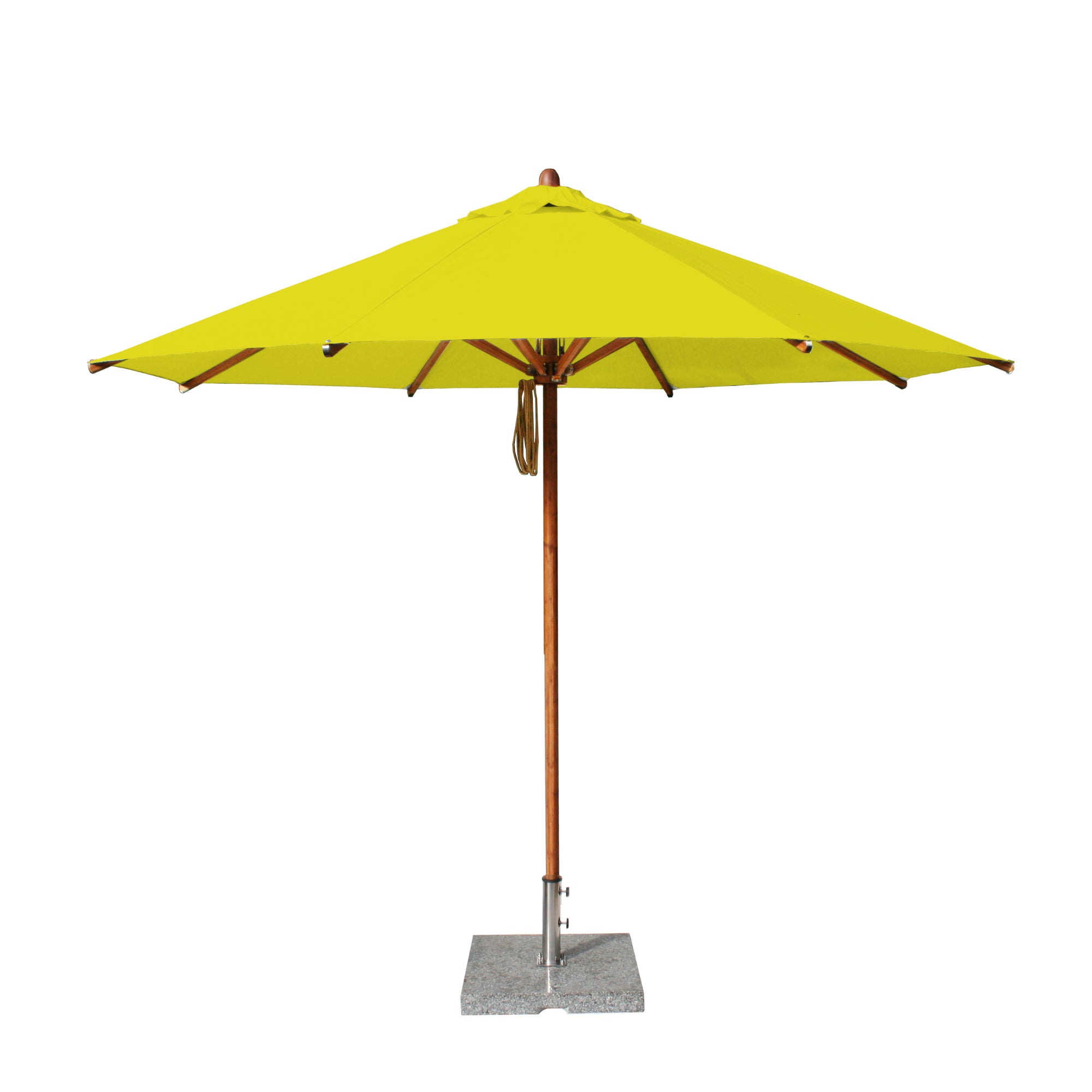 Levante 11.5' Round Bamboo Market Umbrella
