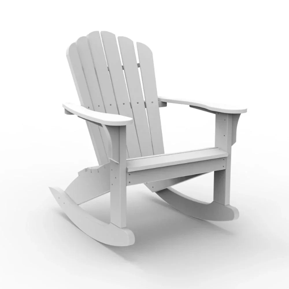 Seaside Casual Coastline Harbor View Rocking Chair