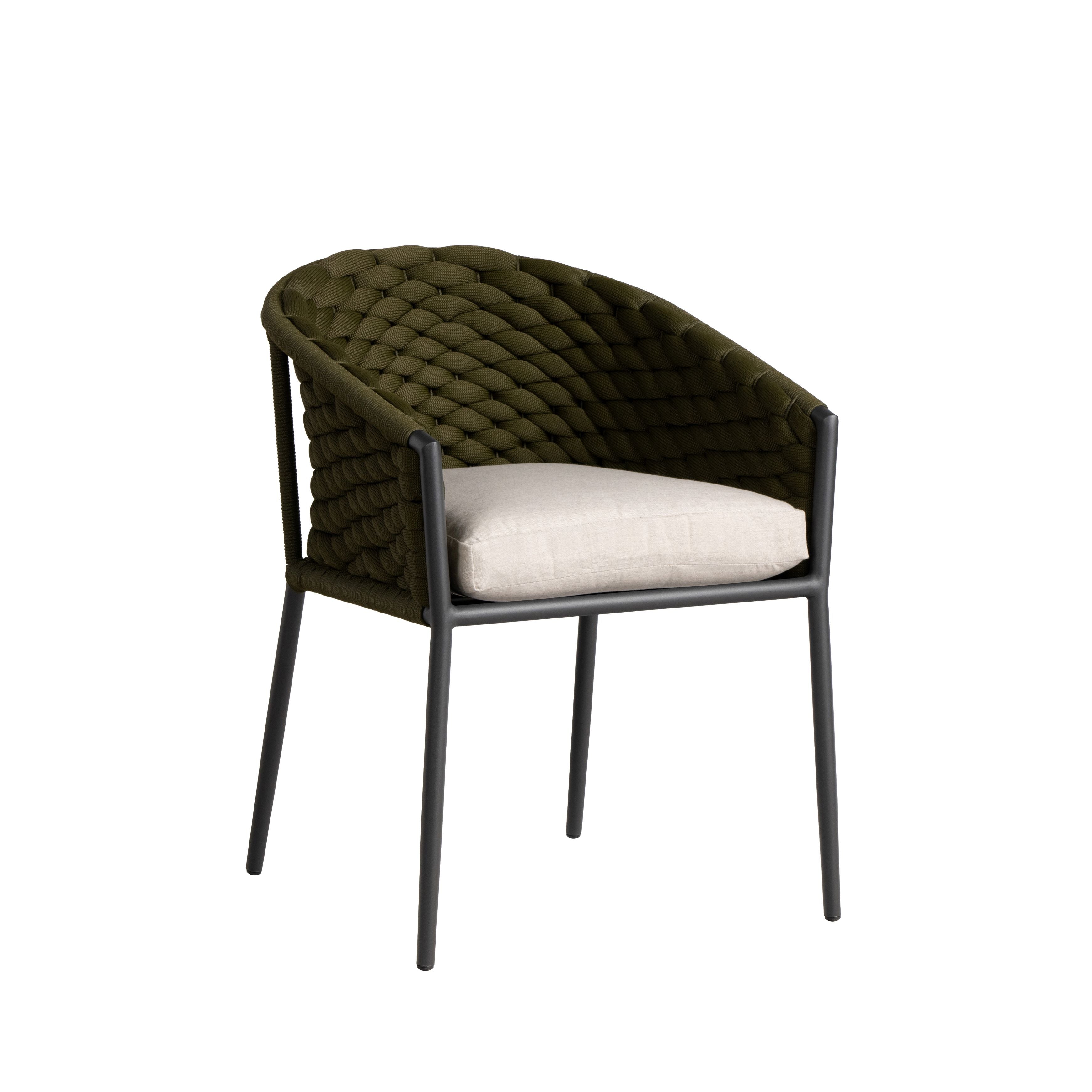 Lloyd Flanders Escape Cushioned Dining Armchair