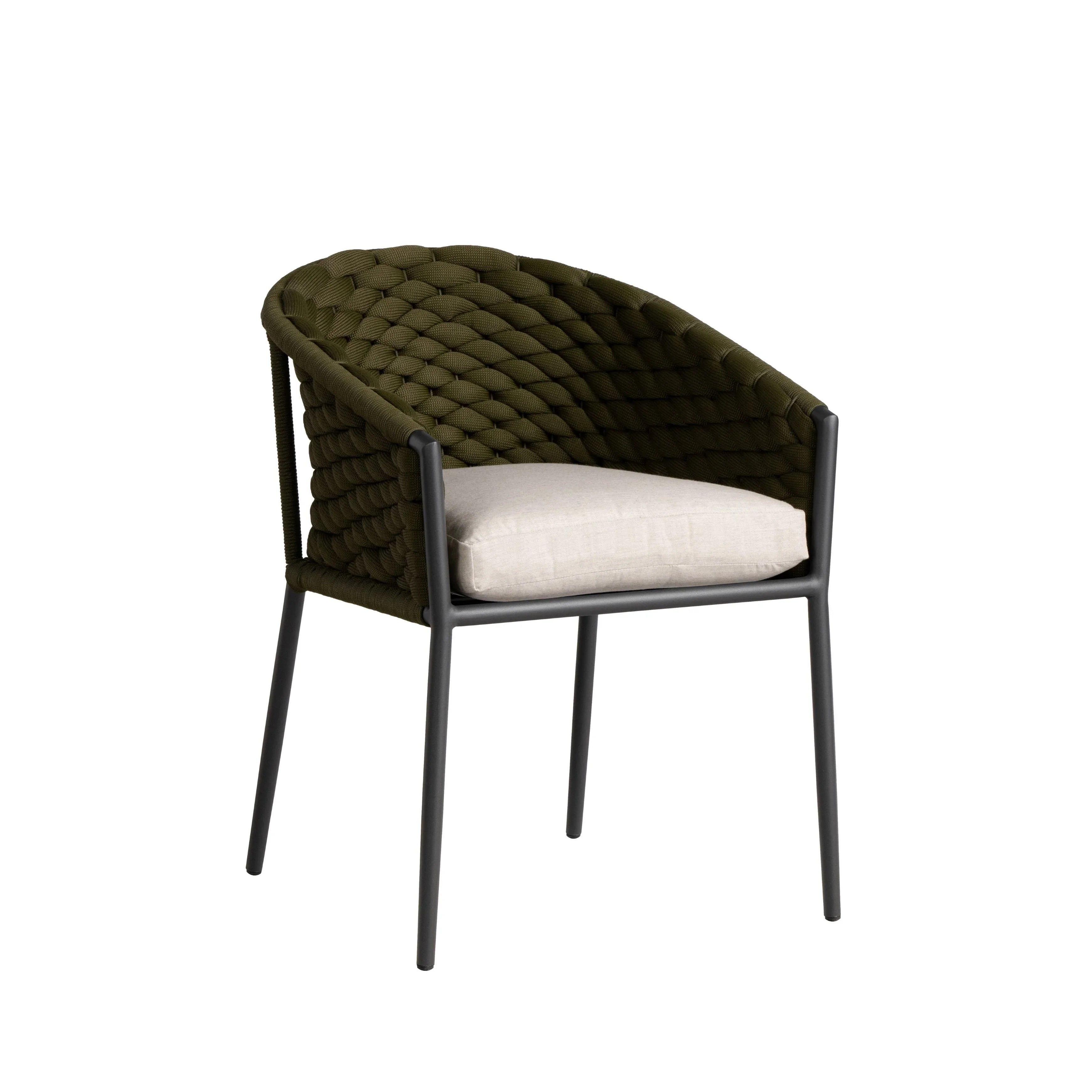 Lloyd Flanders Escape Cushioned Dining Armchair
