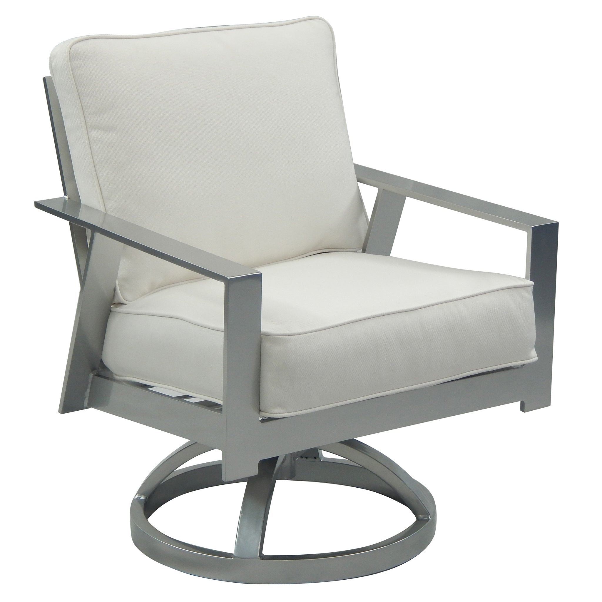 Trento Cushioned Dining Swivel Rocker