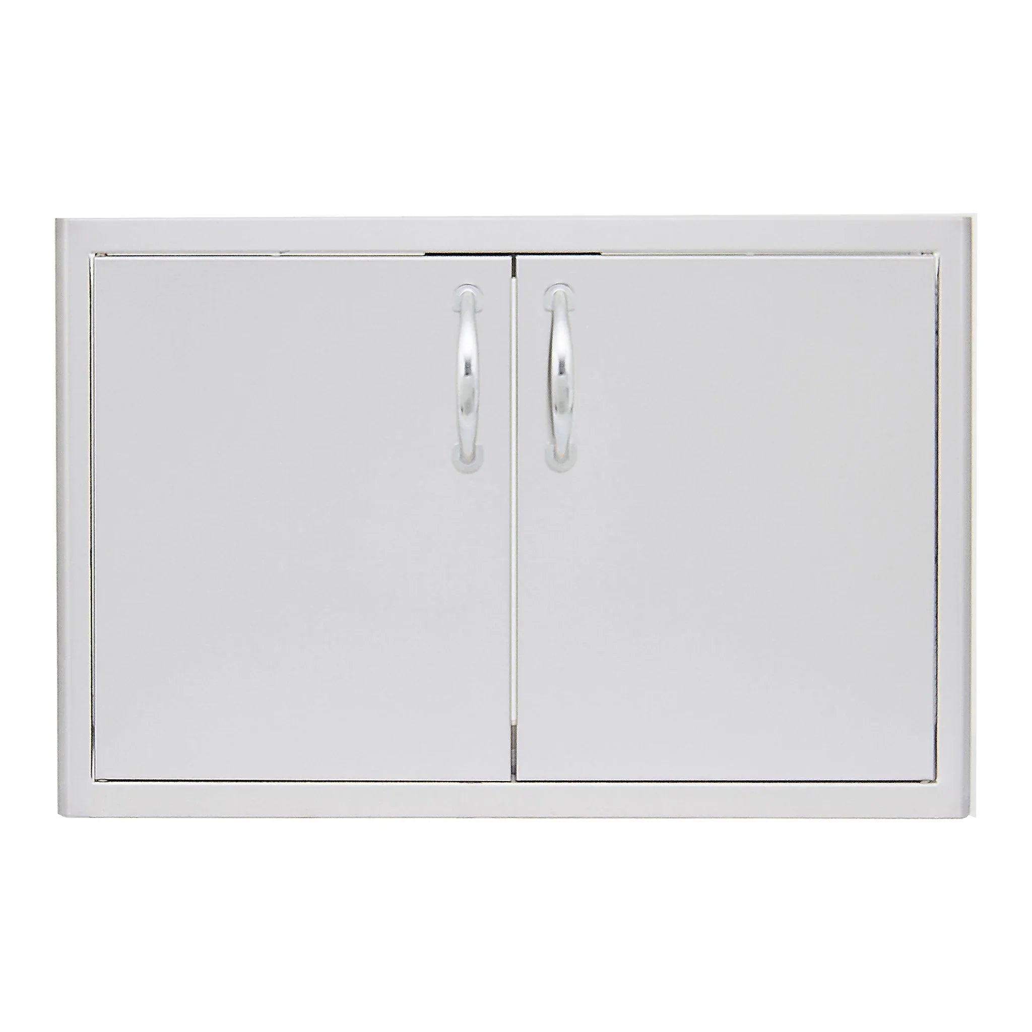 32" Stainless Steel Double Access Door with Paper Towel Dispenser