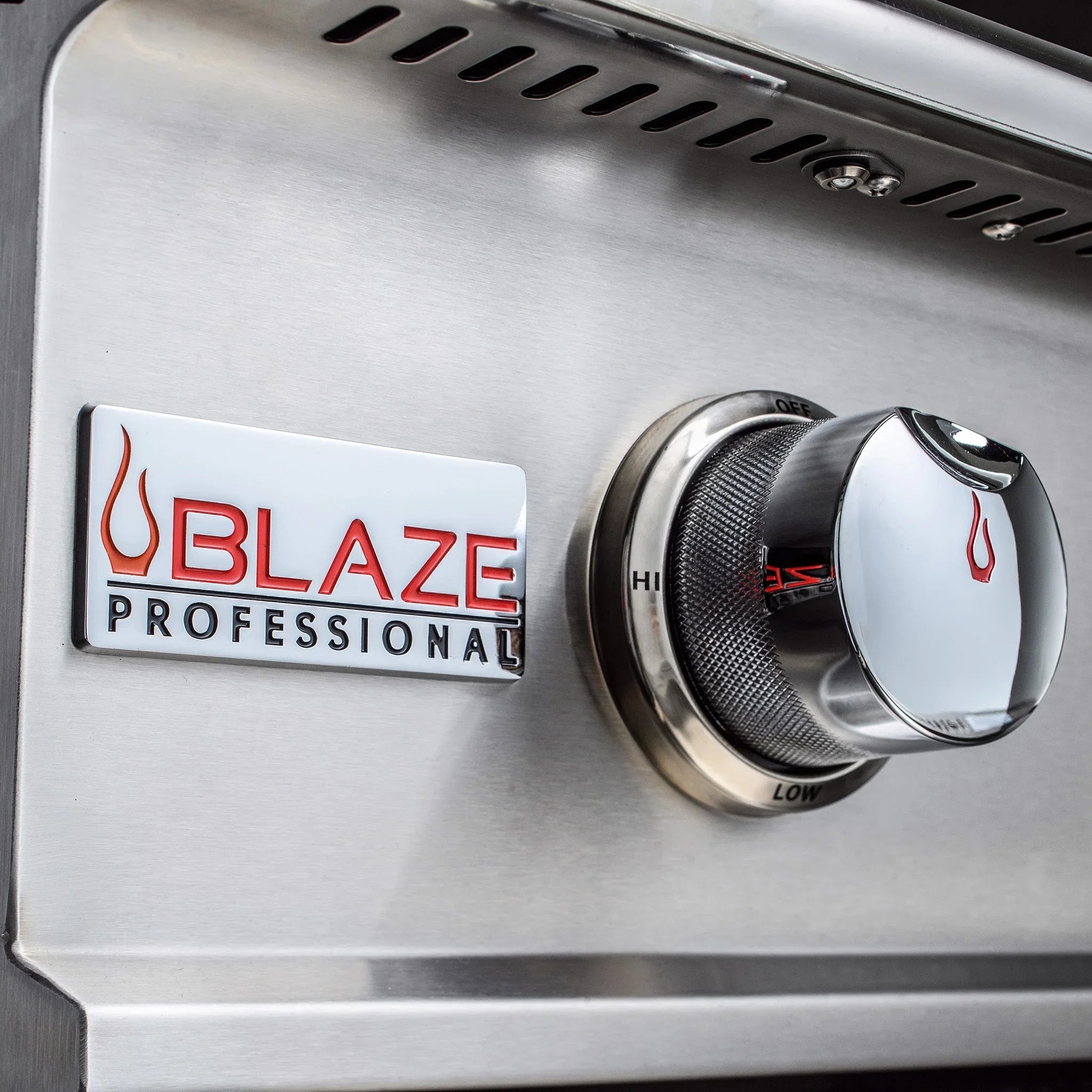 Professional 34" Stainless Steel 3-Burner Built-In Gas Grill