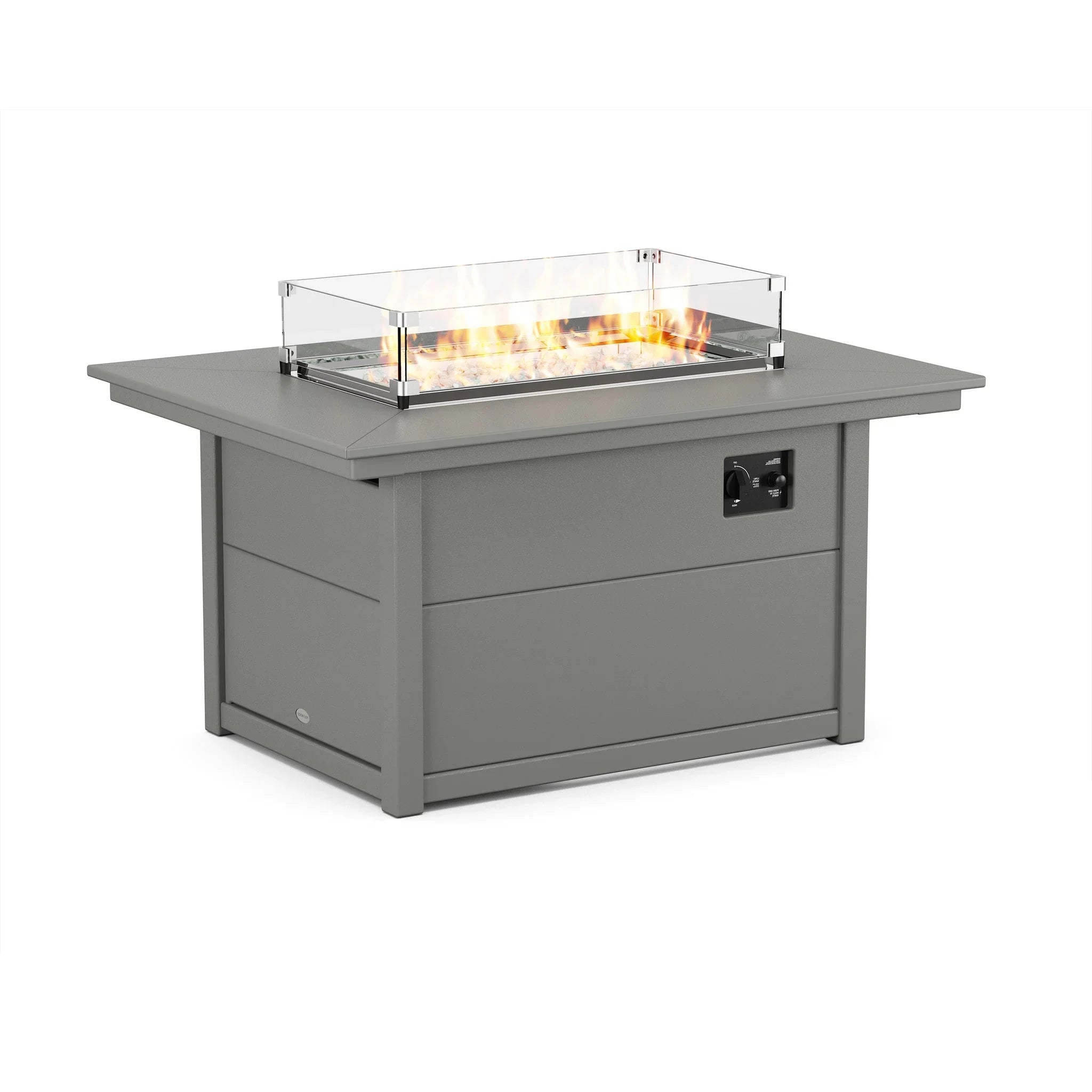 34" x 46" Rectangular Fire Pit Table