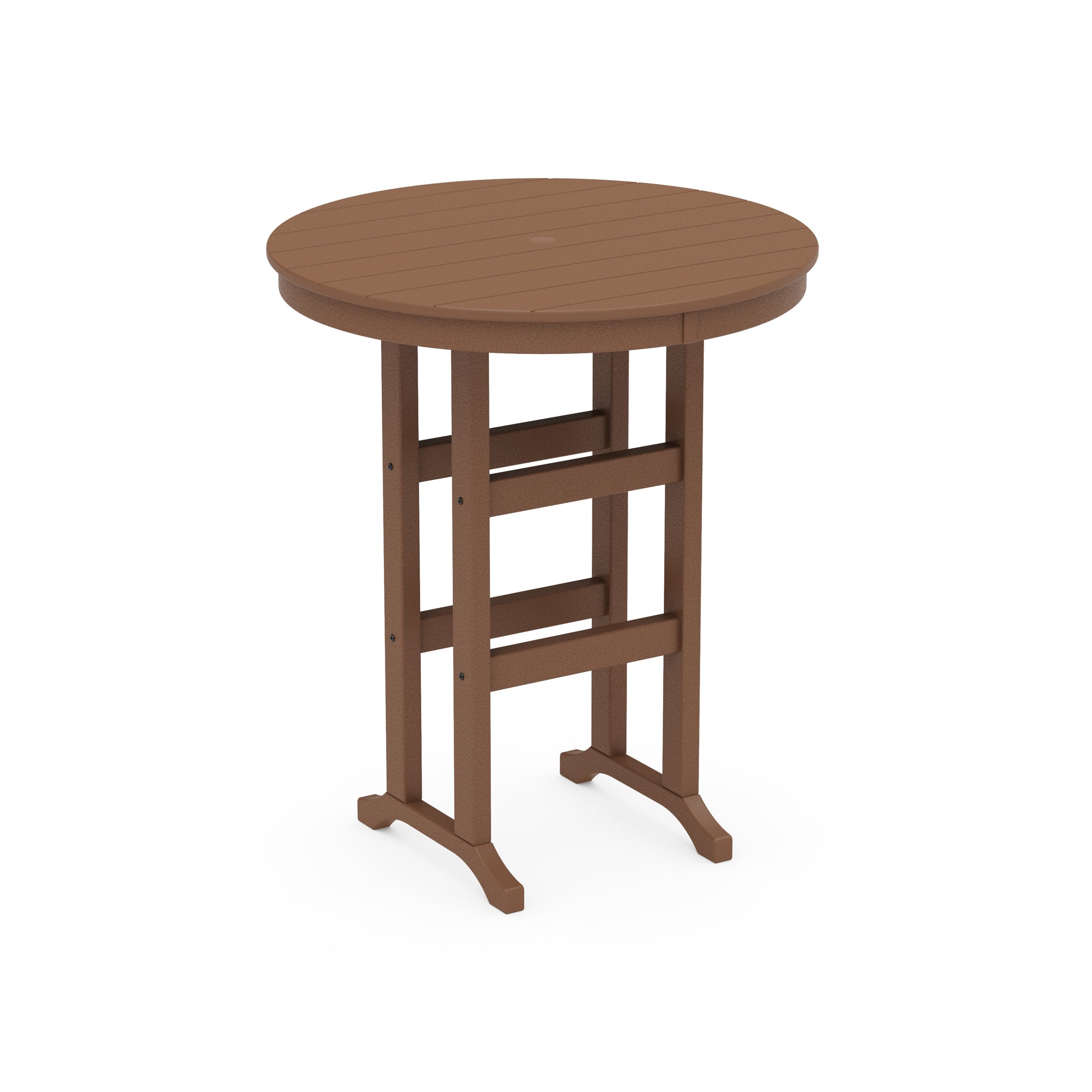 36" Round Farmhouse Bar Table 4