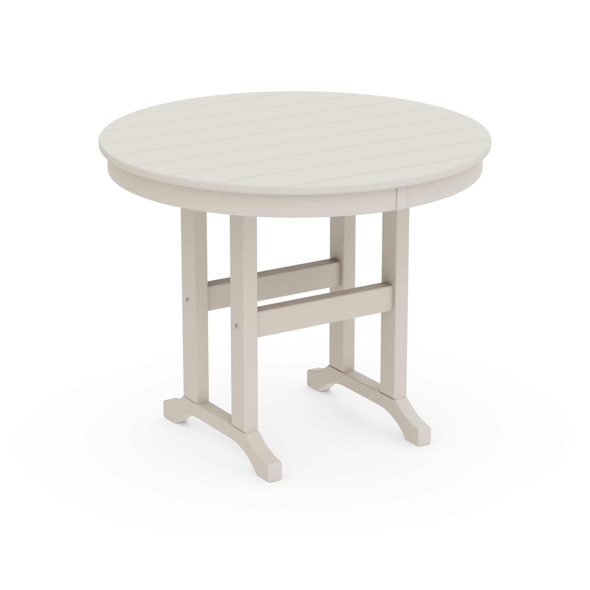 36" Round Farmhouse Dining Table 5