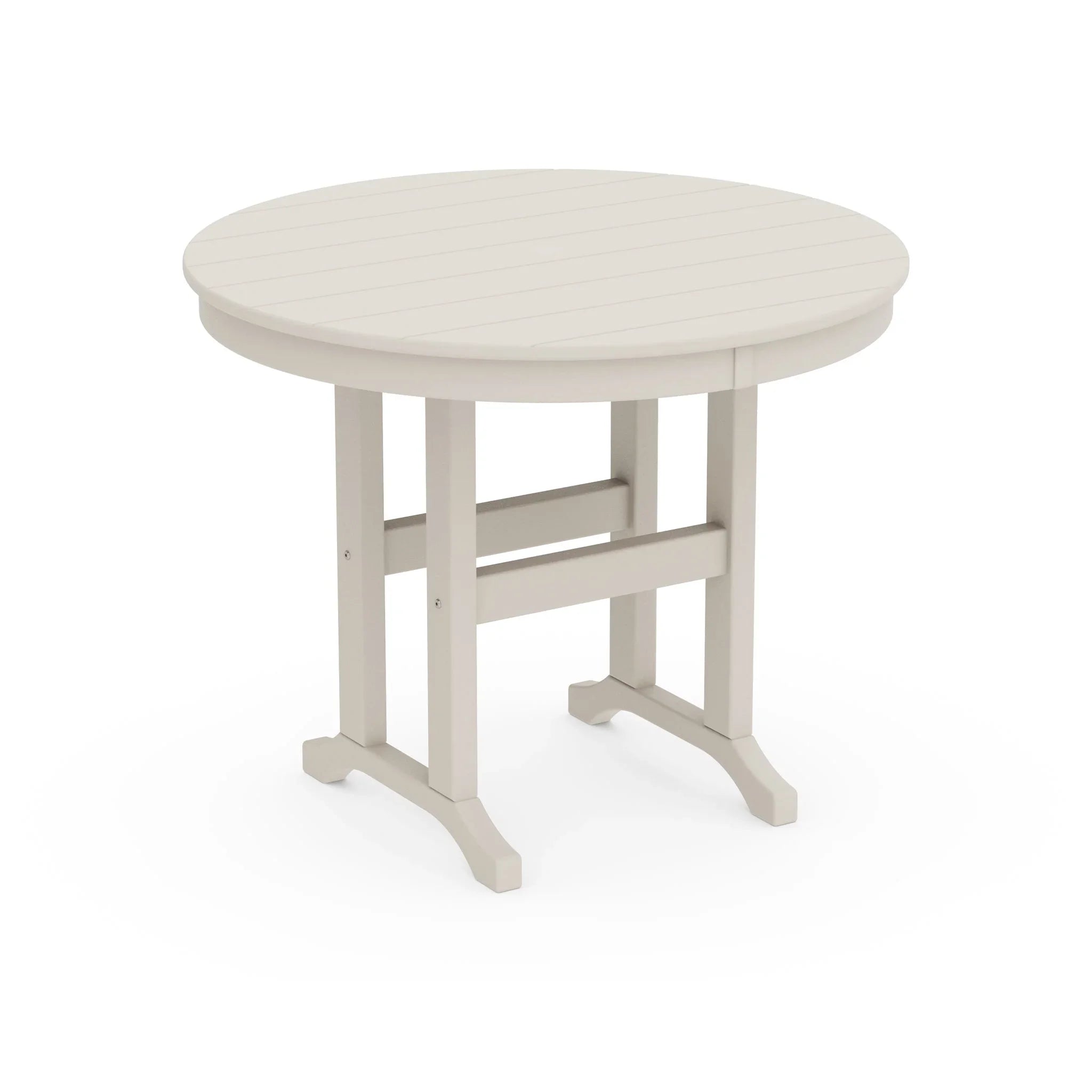 36" Round Farmhouse Dining Table 5