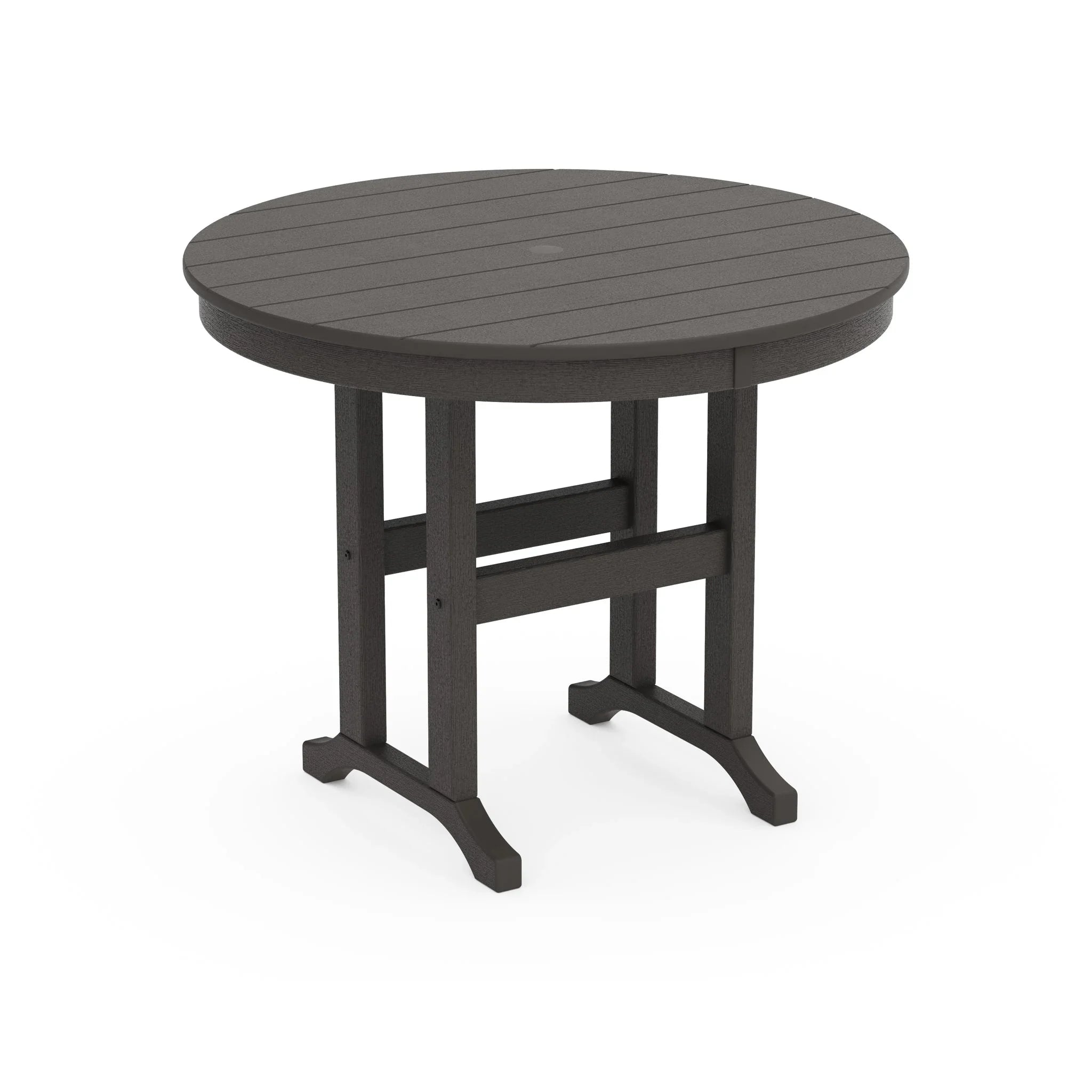 36" Round Farmhouse Dining Table 7