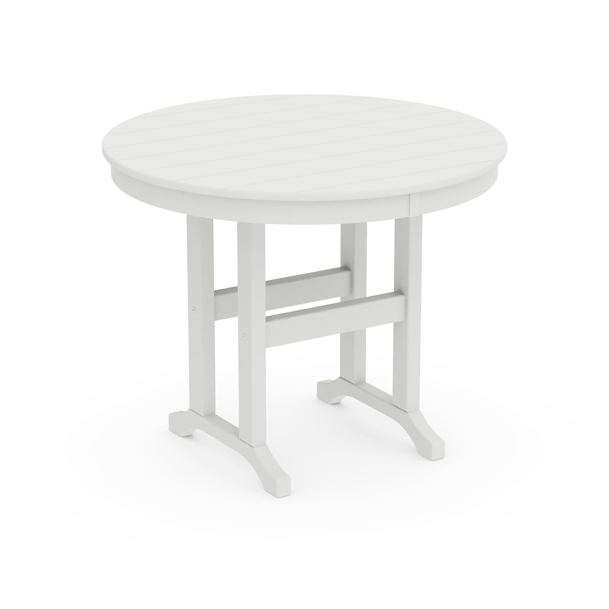 36" Round Farmhouse Dining Table 9