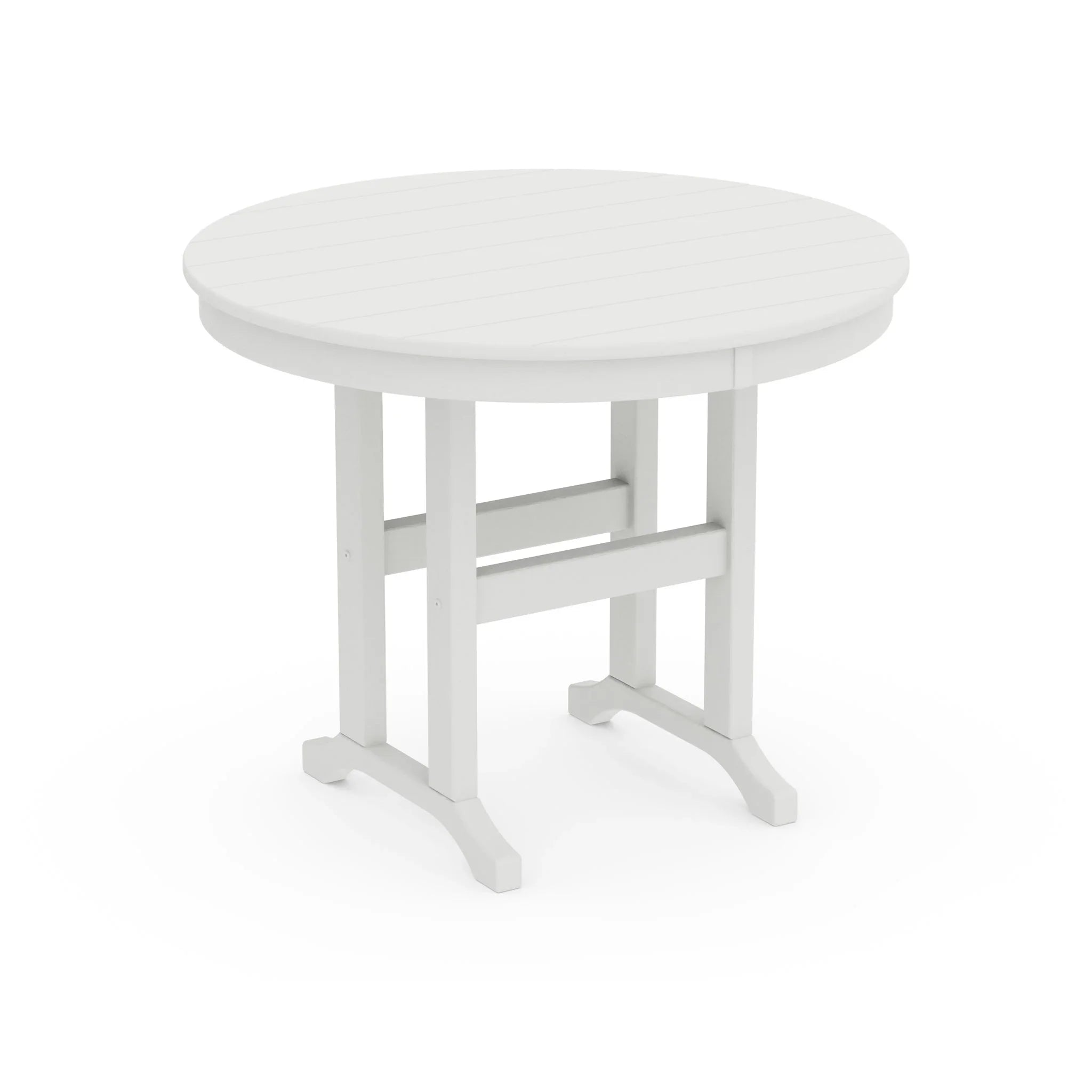 36" Round Farmhouse Dining Table 9