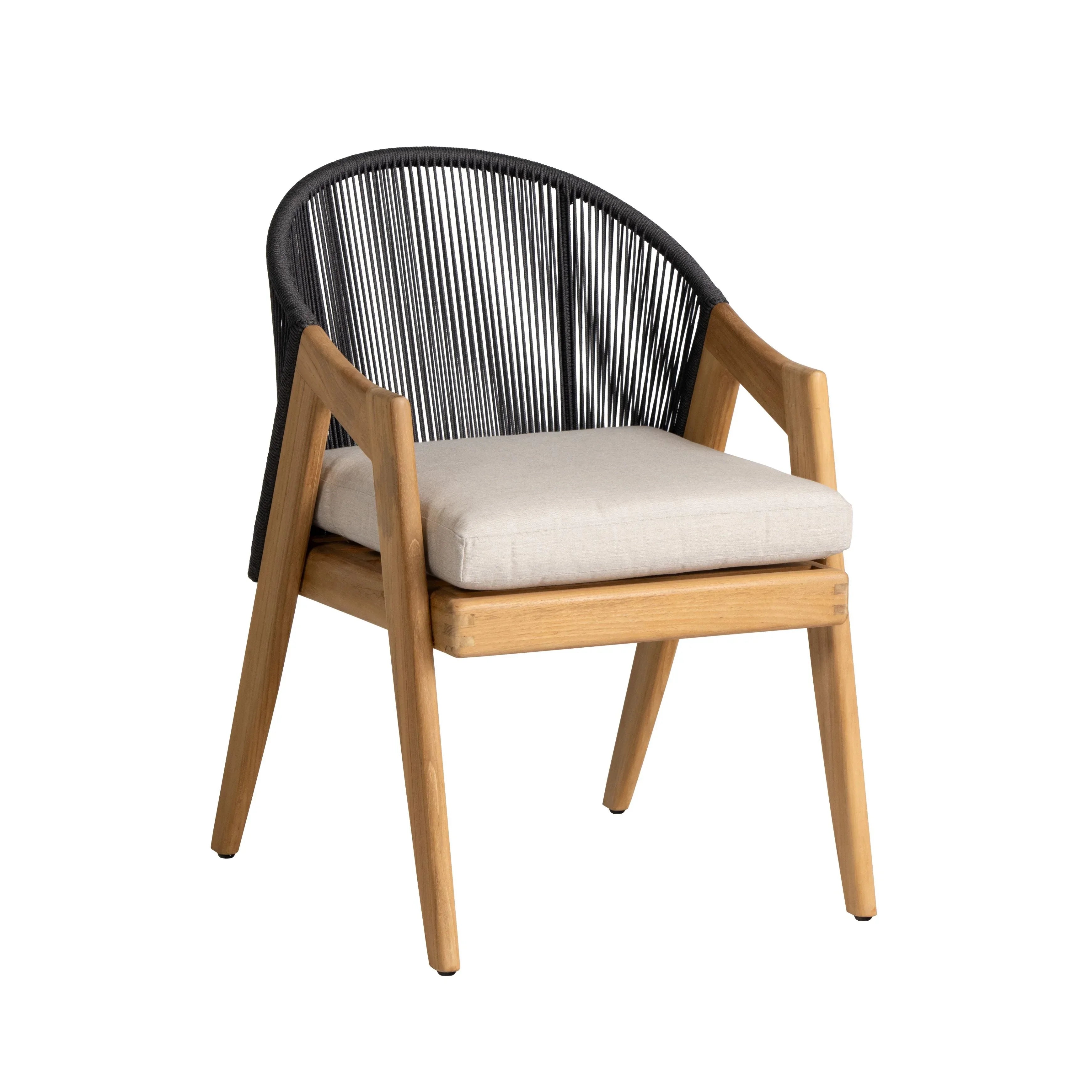 Lloyd Flanders Alpine Cushioned Dining Armchair