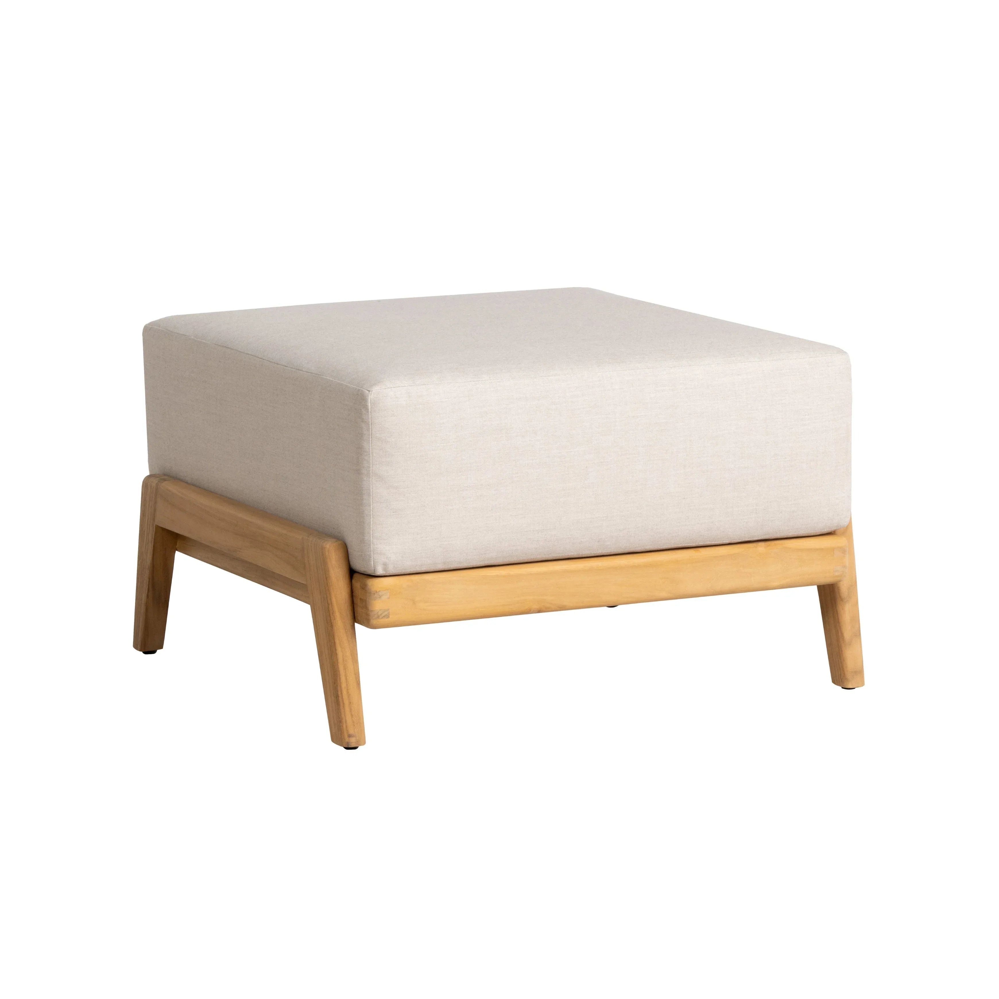 Lloyd Flanders Alpine Cushioned Ottoman