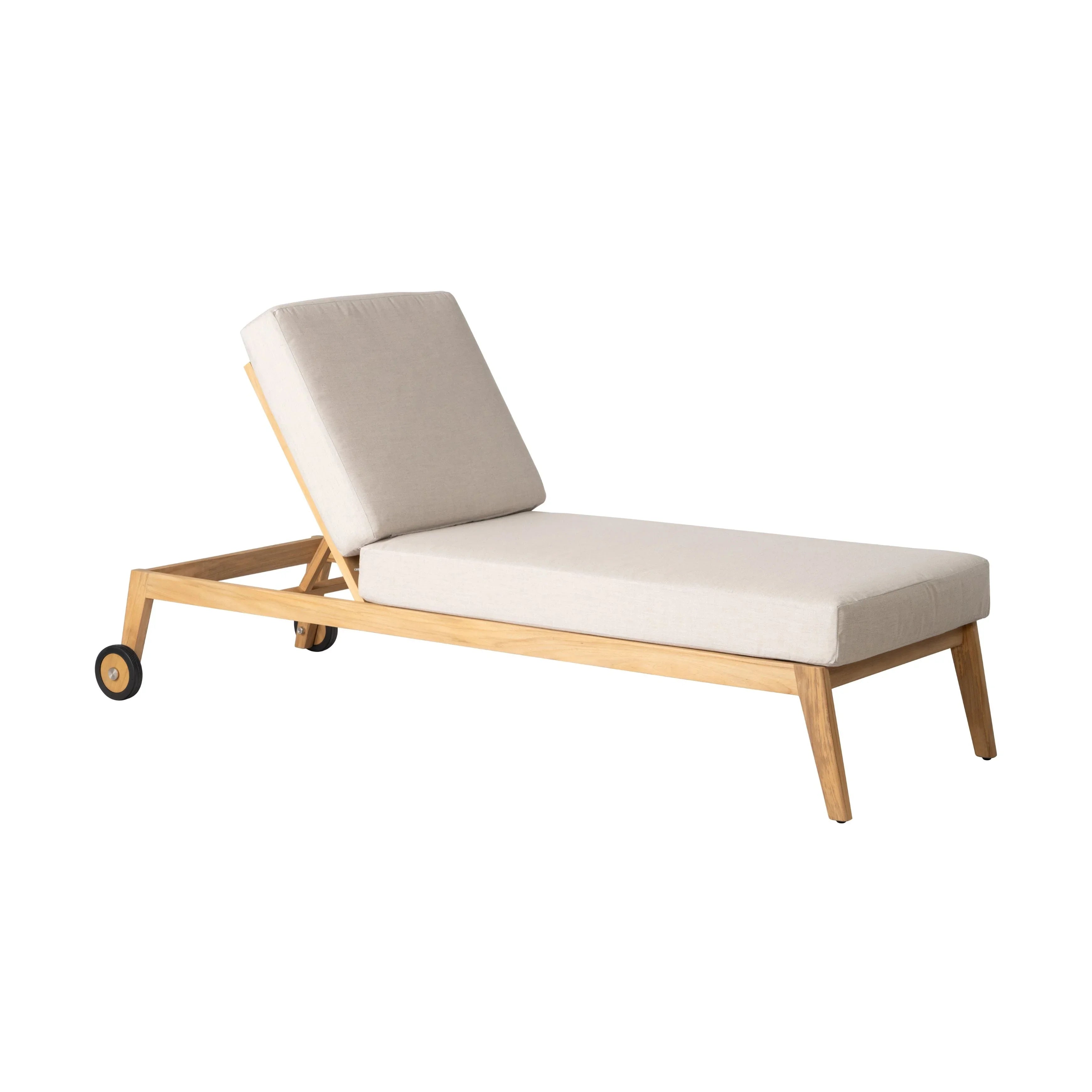 Lloyd Flanders Alpine Cushioned Armless Chaise Lounge
