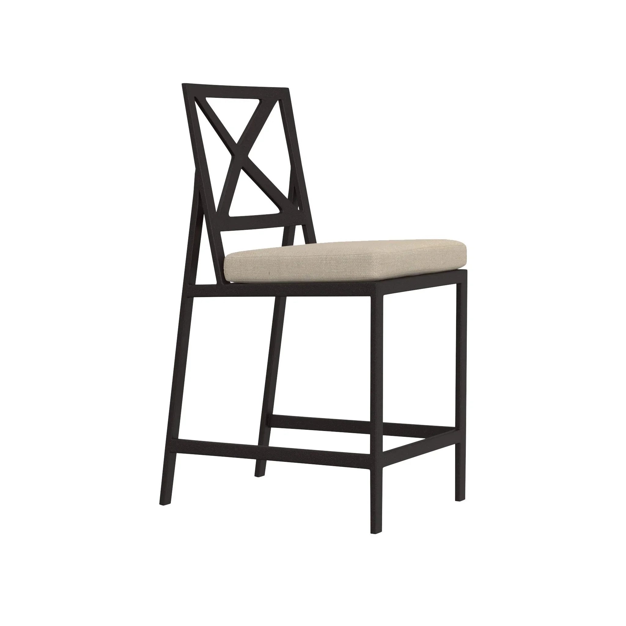 Marin Cushioned Armless Counter Stool