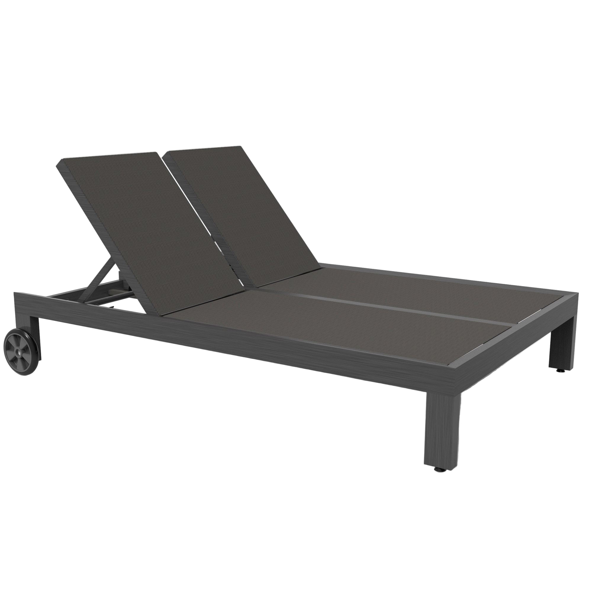 Redondo Adjustable Double Sling Chaise Lounge