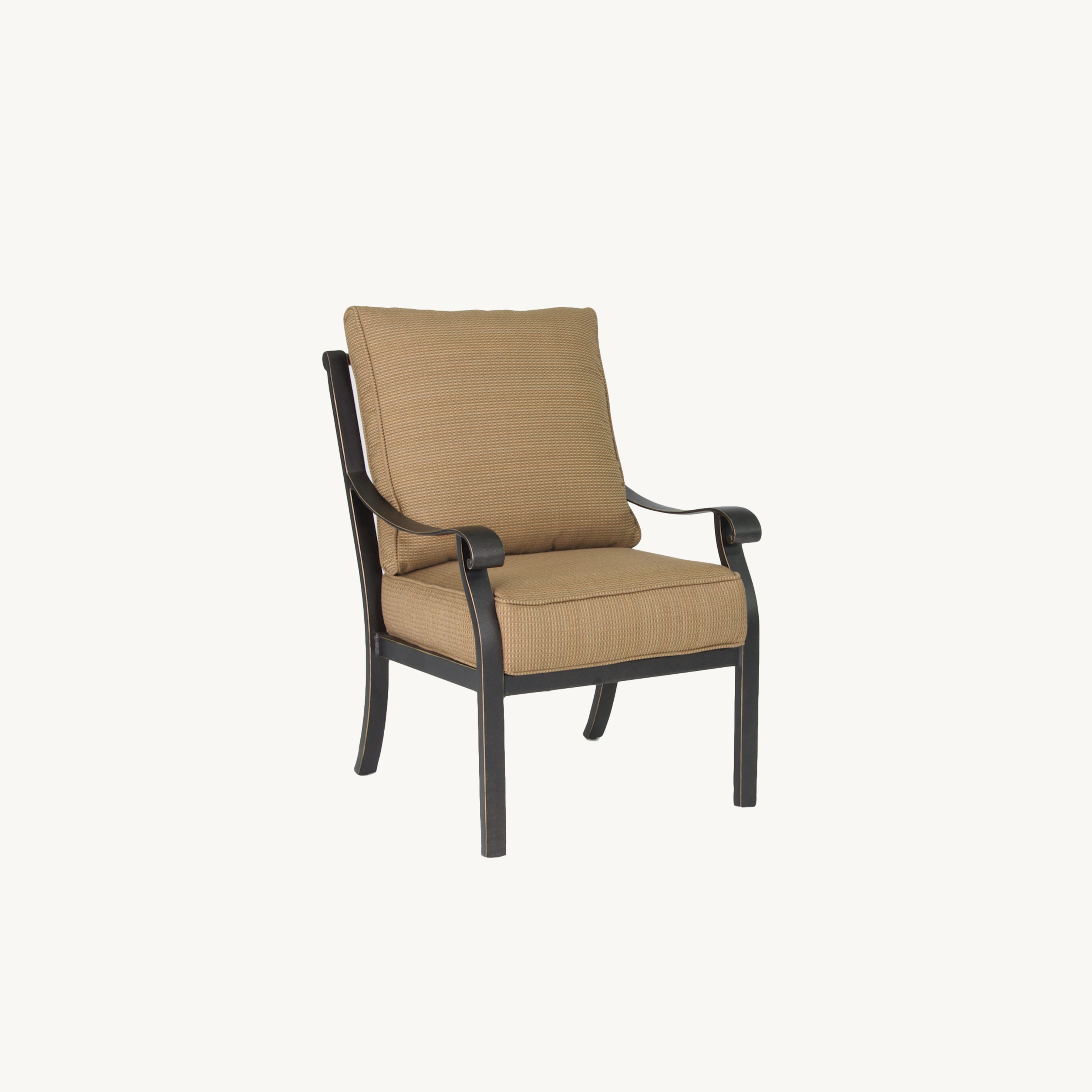 Madrid Cushioned Dining Arm Chair
